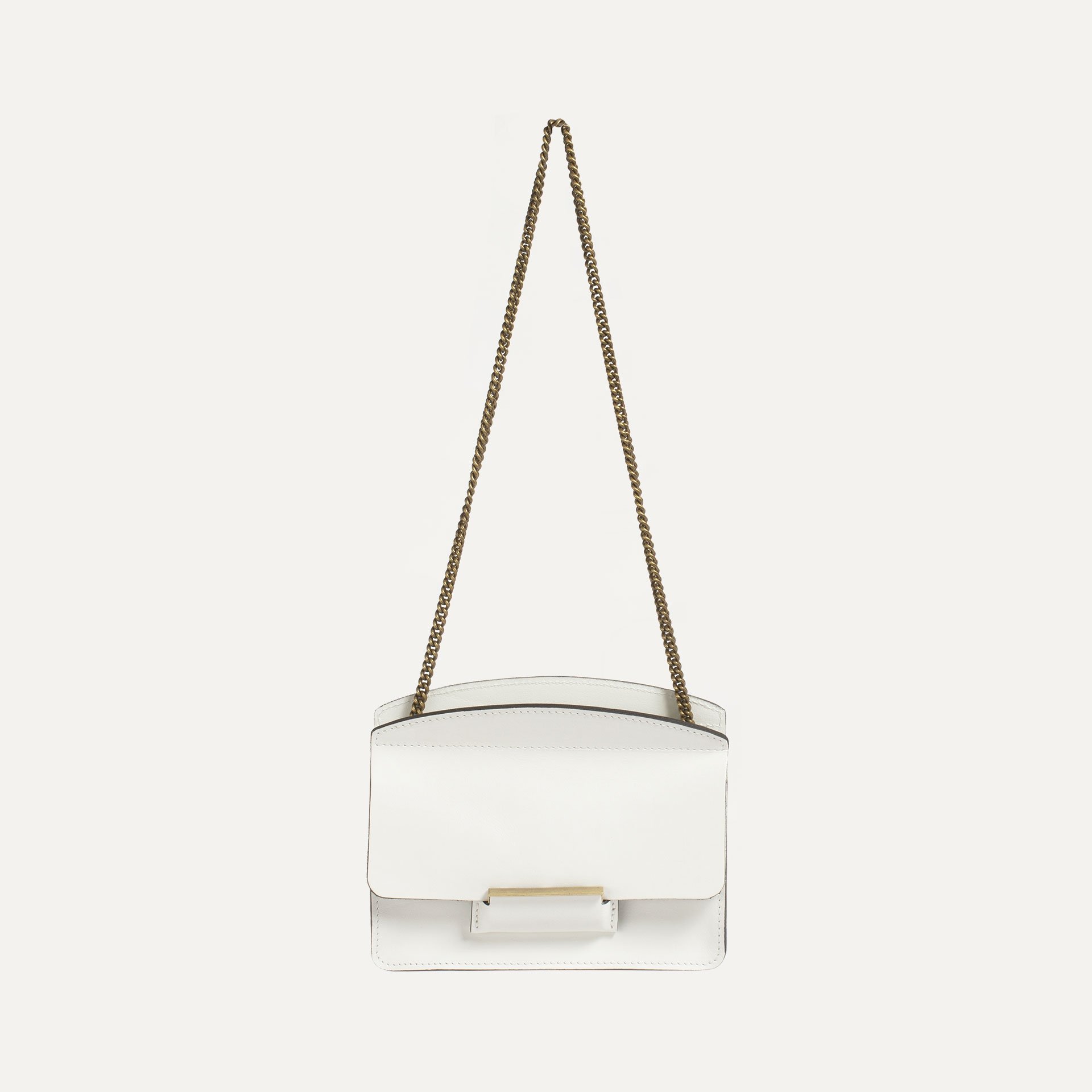 Origami XS clutch bag - White (image n°1)