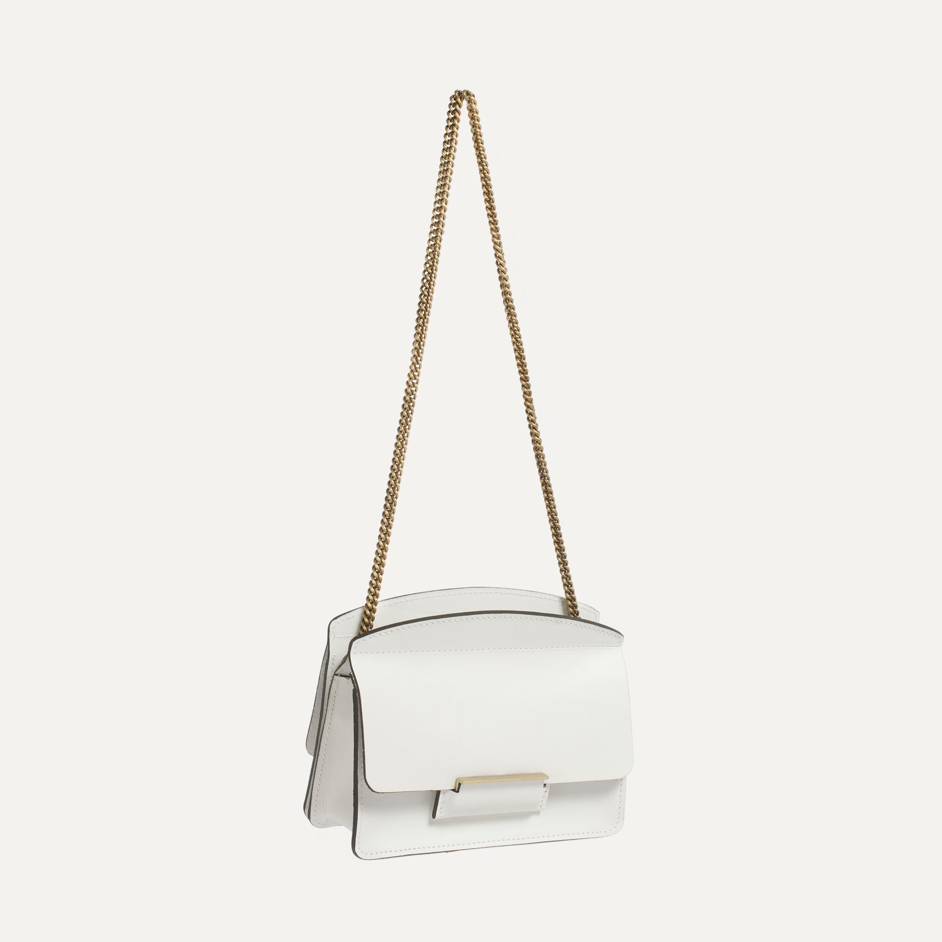 Origami XS clutch bag - White (image n°2)