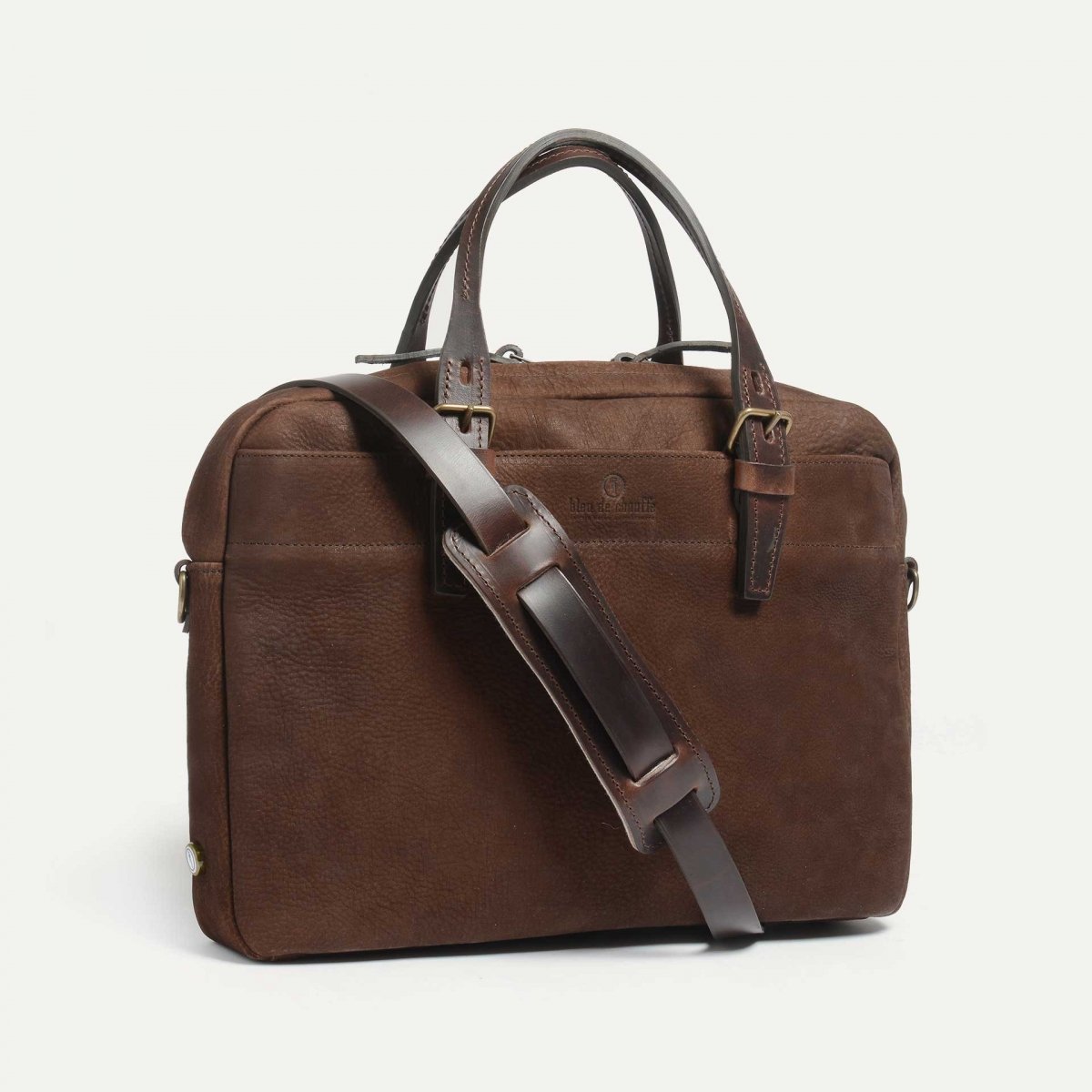 Sac business Folder - Café / Cuir Waxé (image n°2)