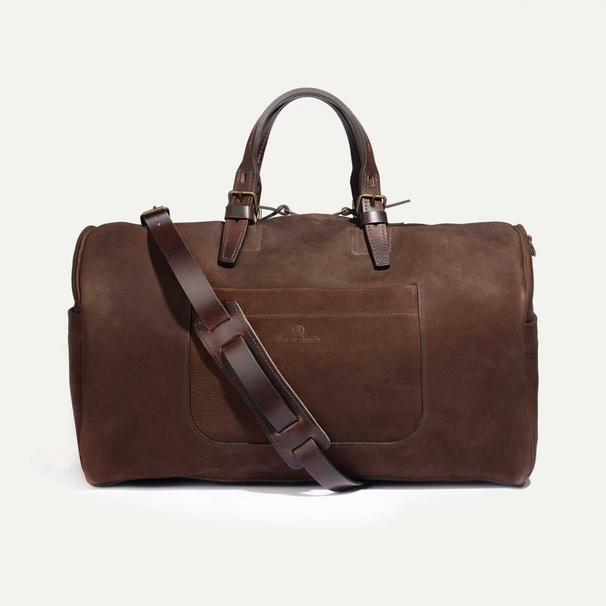 Hobo Travel bag - Coffee / Waxed Leather (image n°1)
