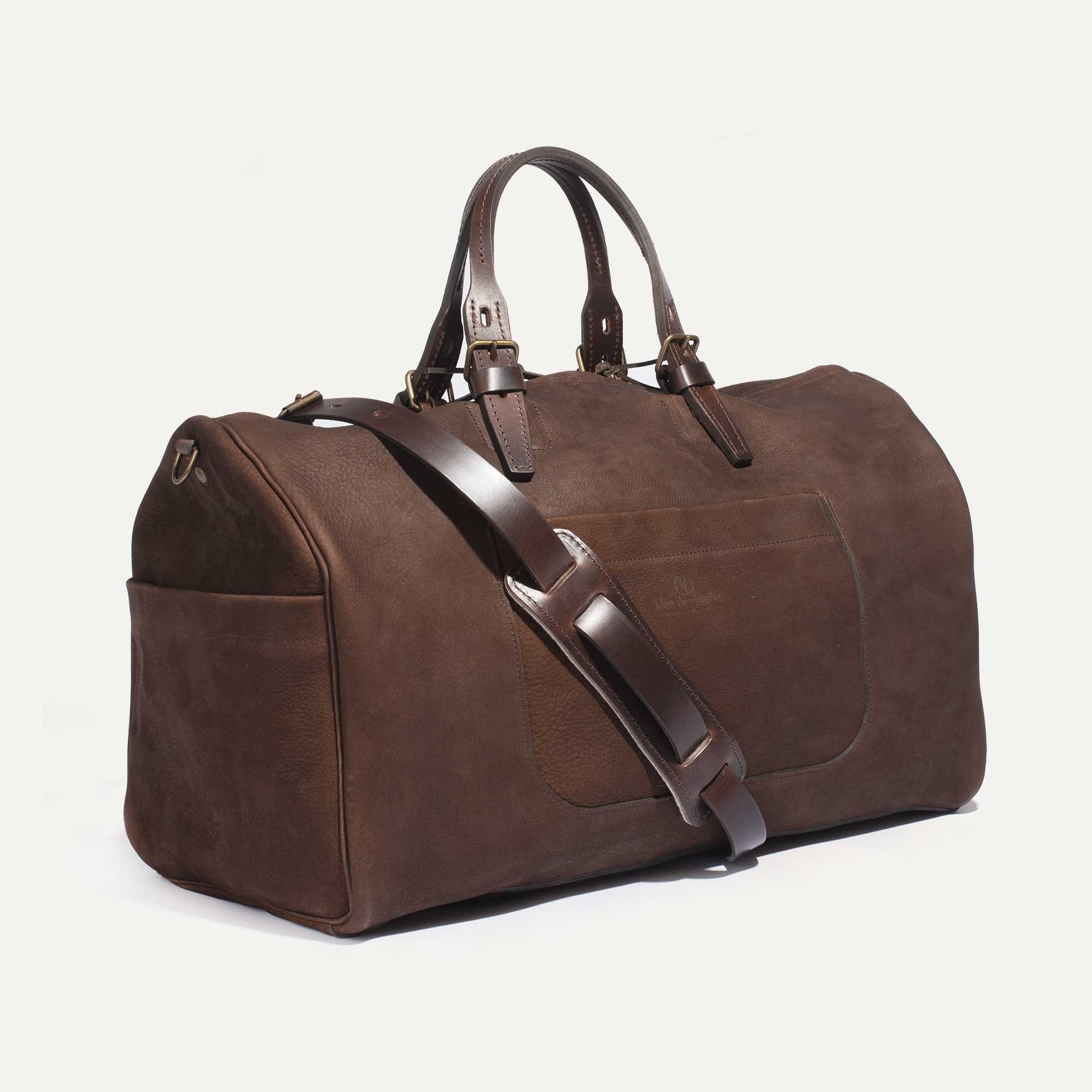 Hobo Travel bag - Coffee / Waxed Leather (image n°2)