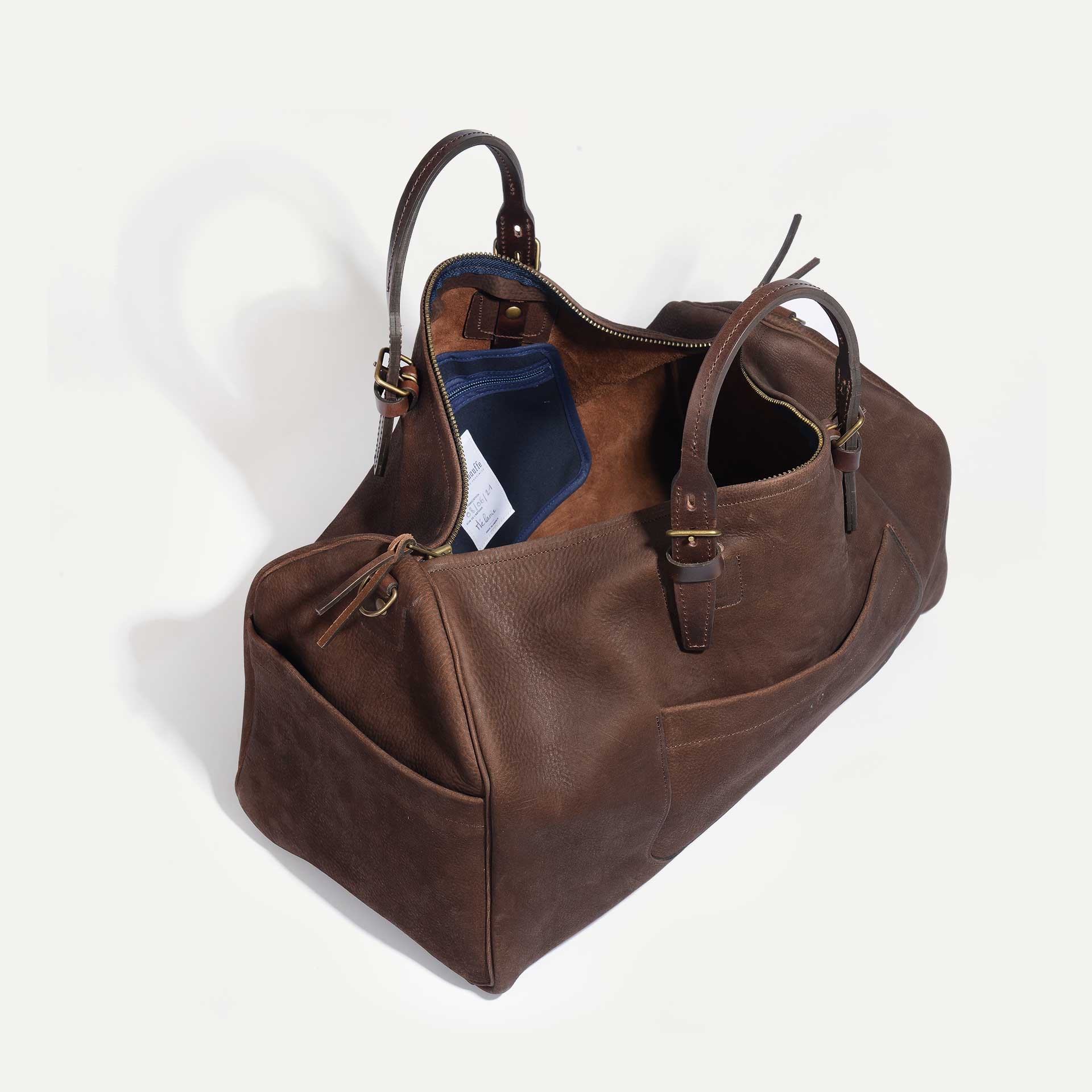 Hobo Travel bag - Coffee / Waxed Leather (image n°4)