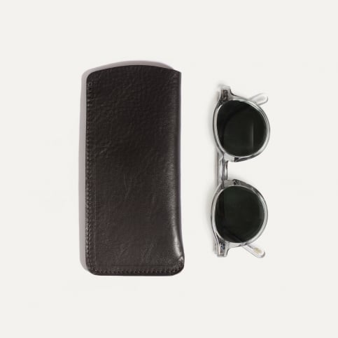 Binocle glasses case - Dark brown