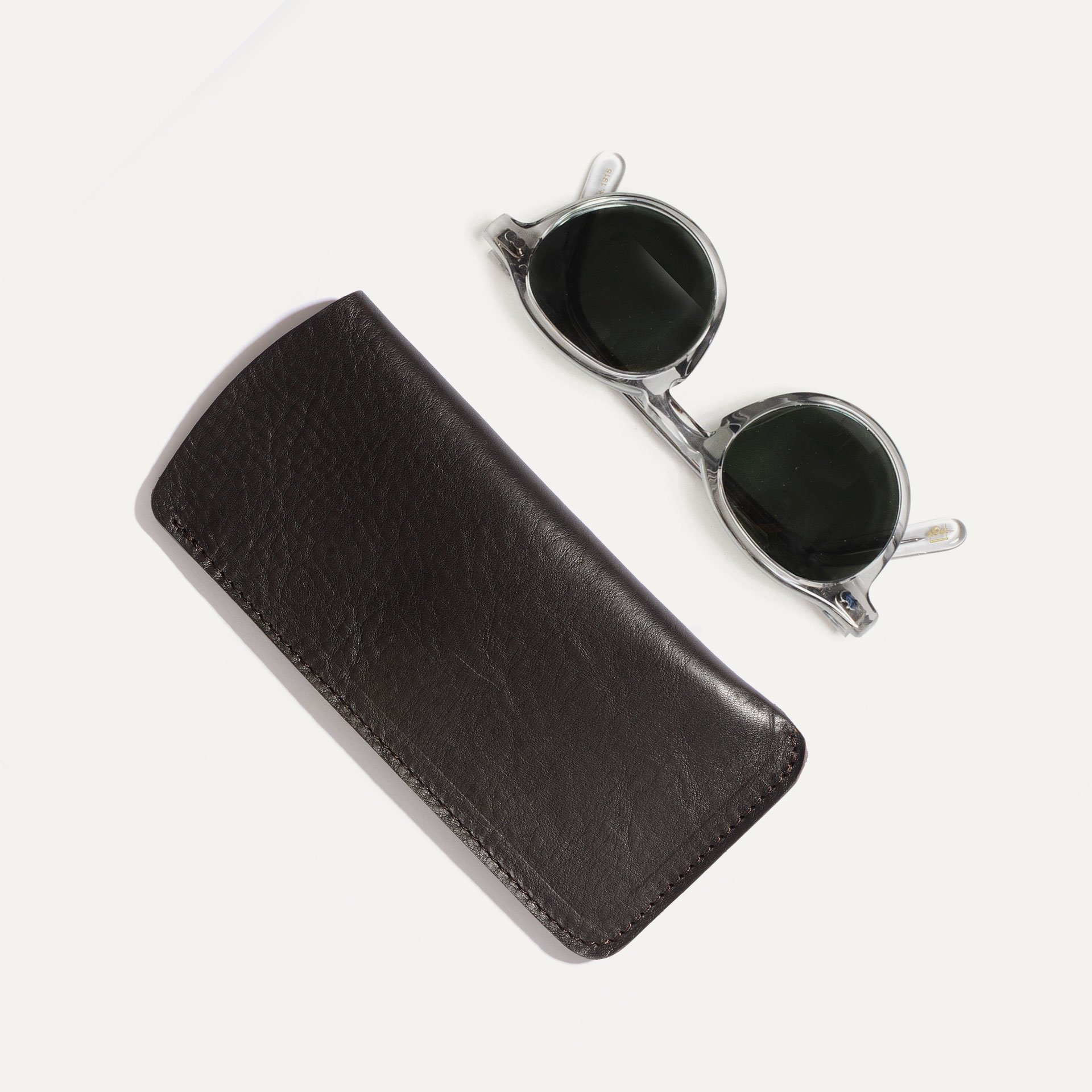 Binocle glasses case - Dark brown (image n°3)