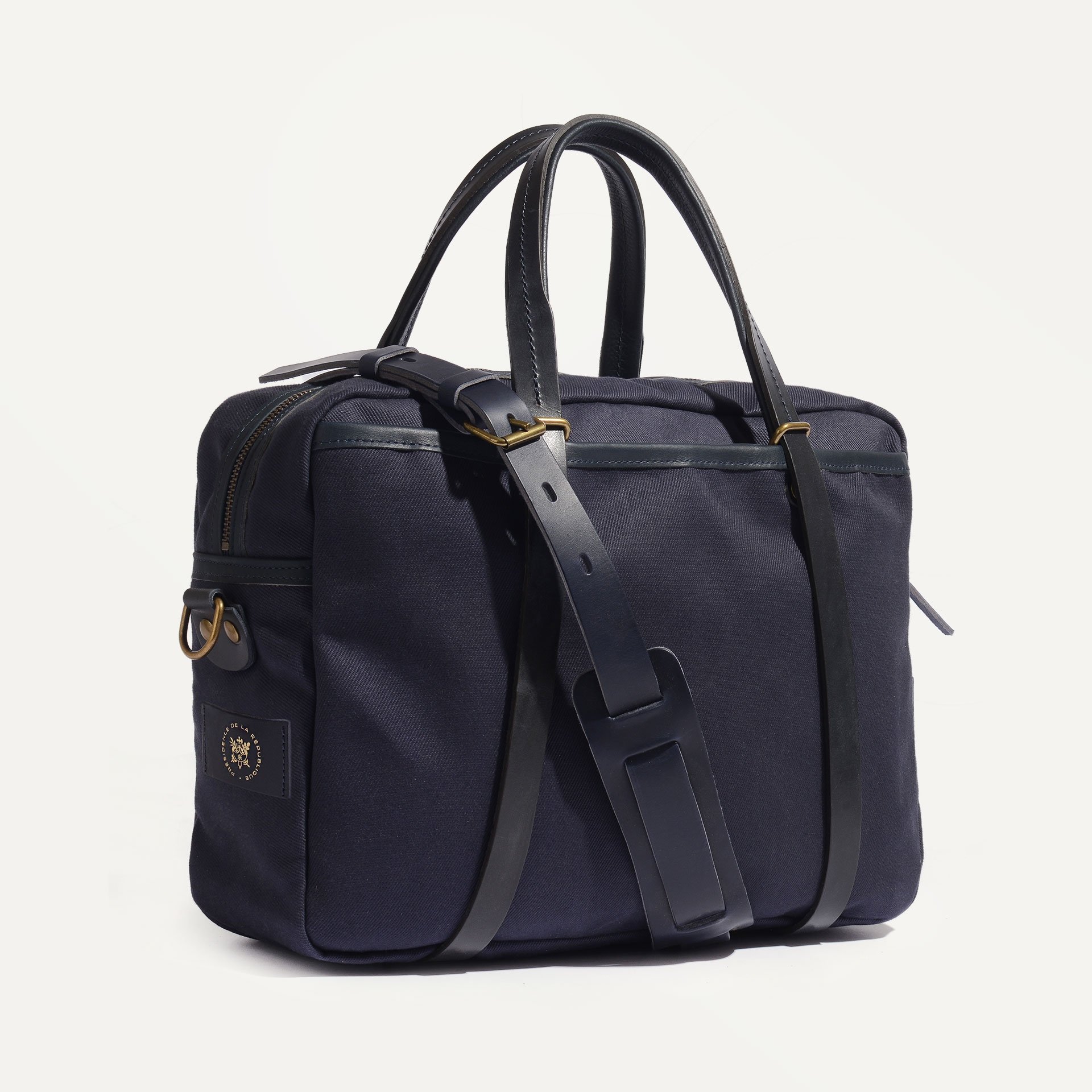 SUMO laptop bag - Bleu de Chauffe x Élysée / Navy Blue (image n°2)