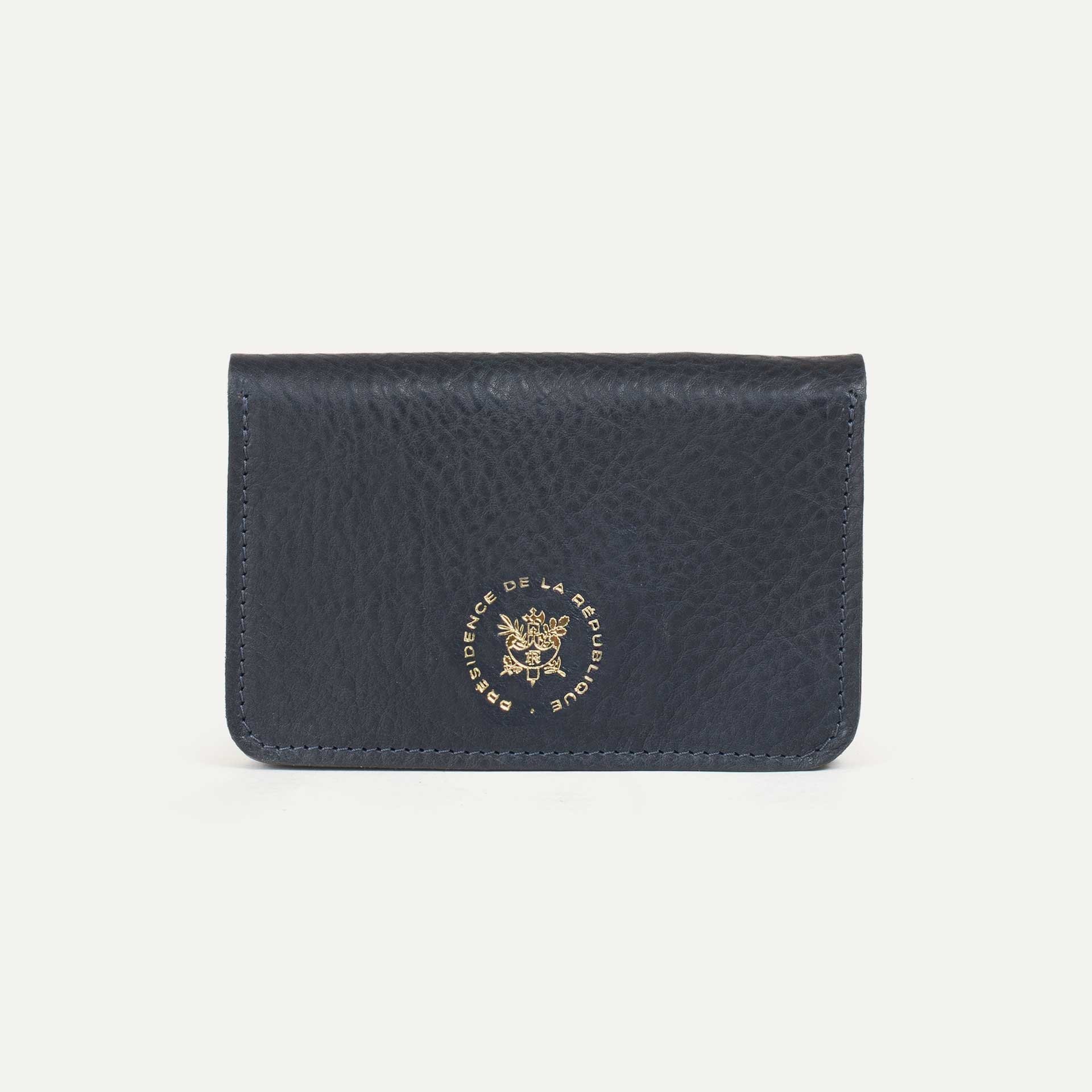 NIL wallet - Bleu de Chauffe x Élysée / Navy Blue (image n°2)