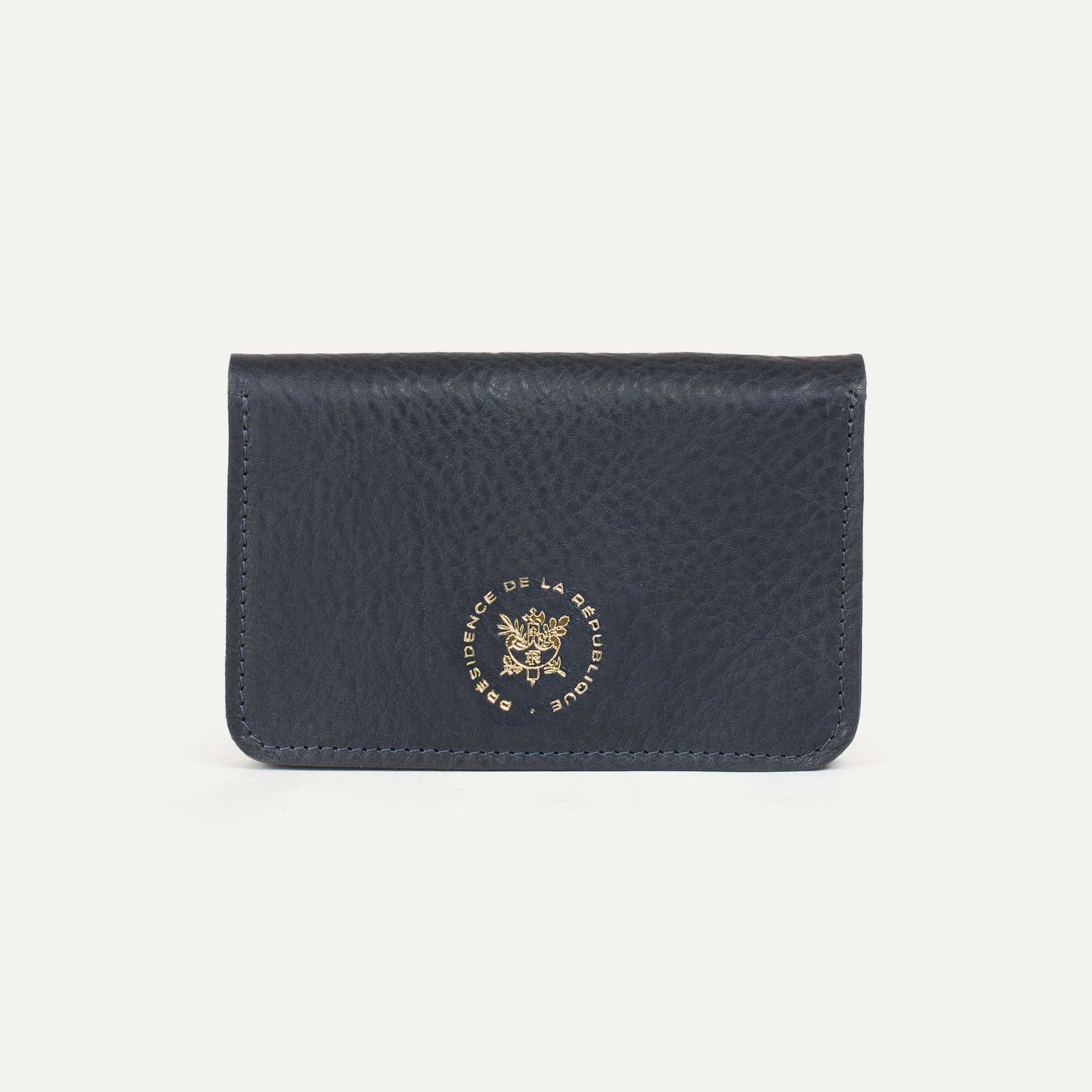 Portefeuille NIL - Bleu de Chauffe x Élysée / Bleu Caban (image n°2)