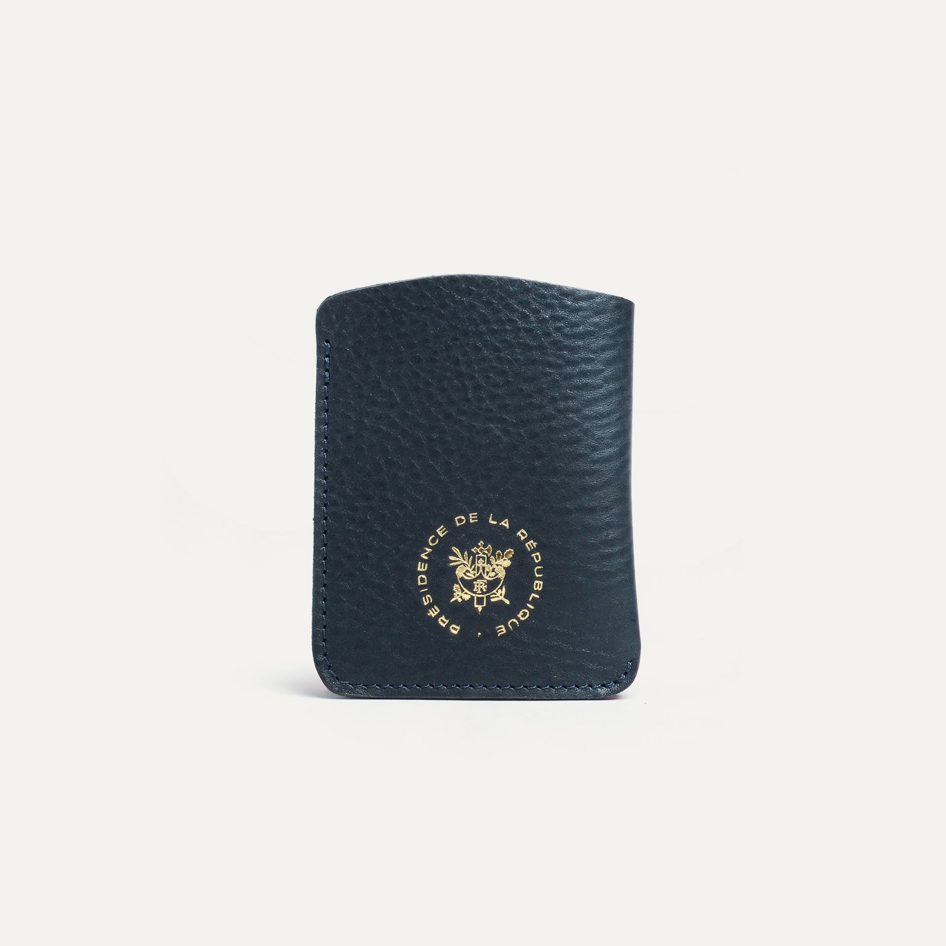 PHILAE card holder - Bleu de Chauffe x Élysée / Navy Blue (image n°1)