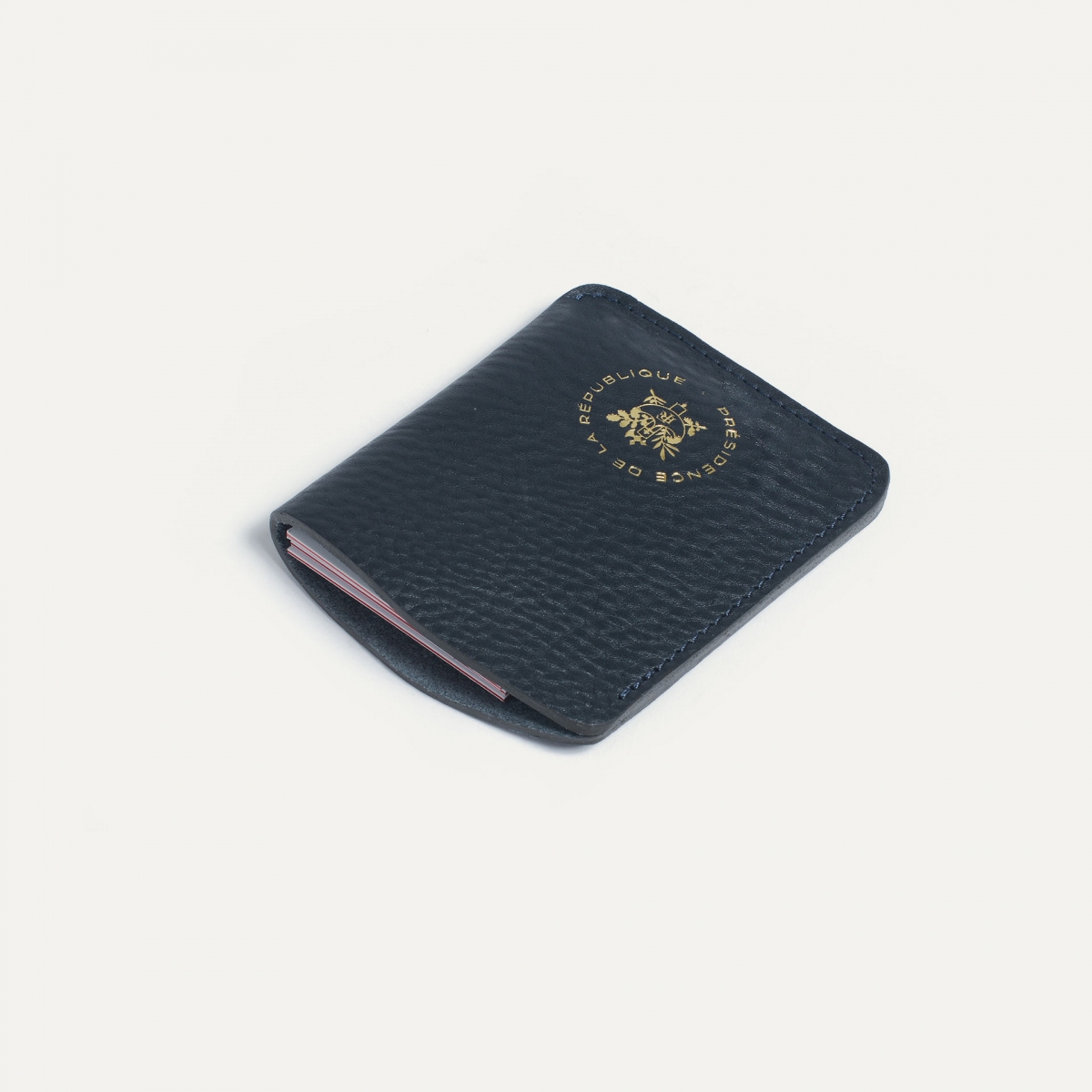 Porte carte PHILAE - Bleu Caban (image n°3)