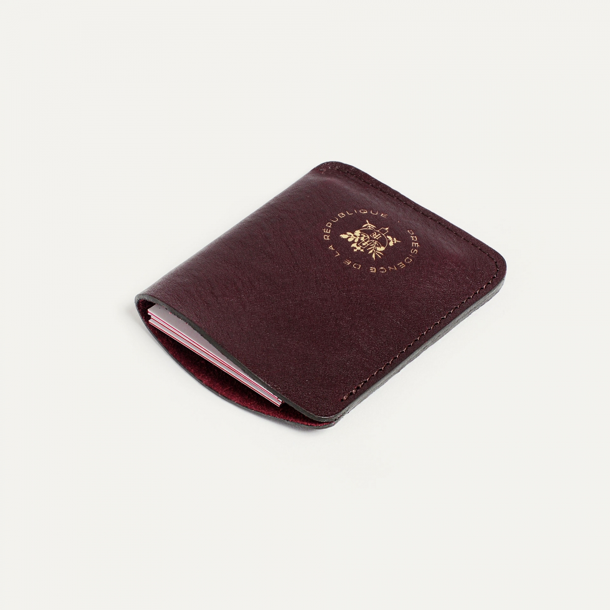 Porte carte PHILAE - Tourbe Rouge (image n°3)