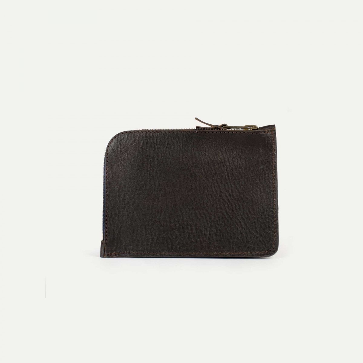 As zippered purse / M - Brown (image n°2)