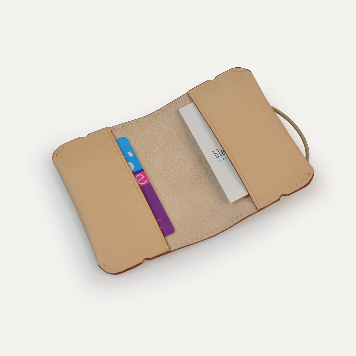 Card holder Marius - Natural (image n°1)