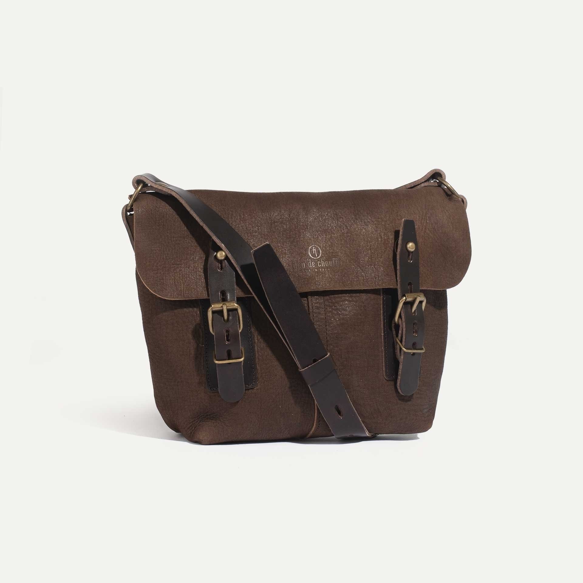 Louis Satchel bag - Coffee / Waxed Leather (image n°2)