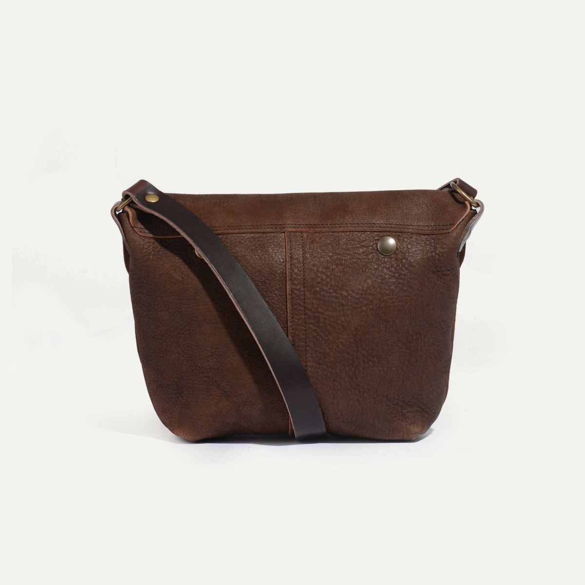 Louis Satchel bag - Coffee / Waxed Leather (image n°3)