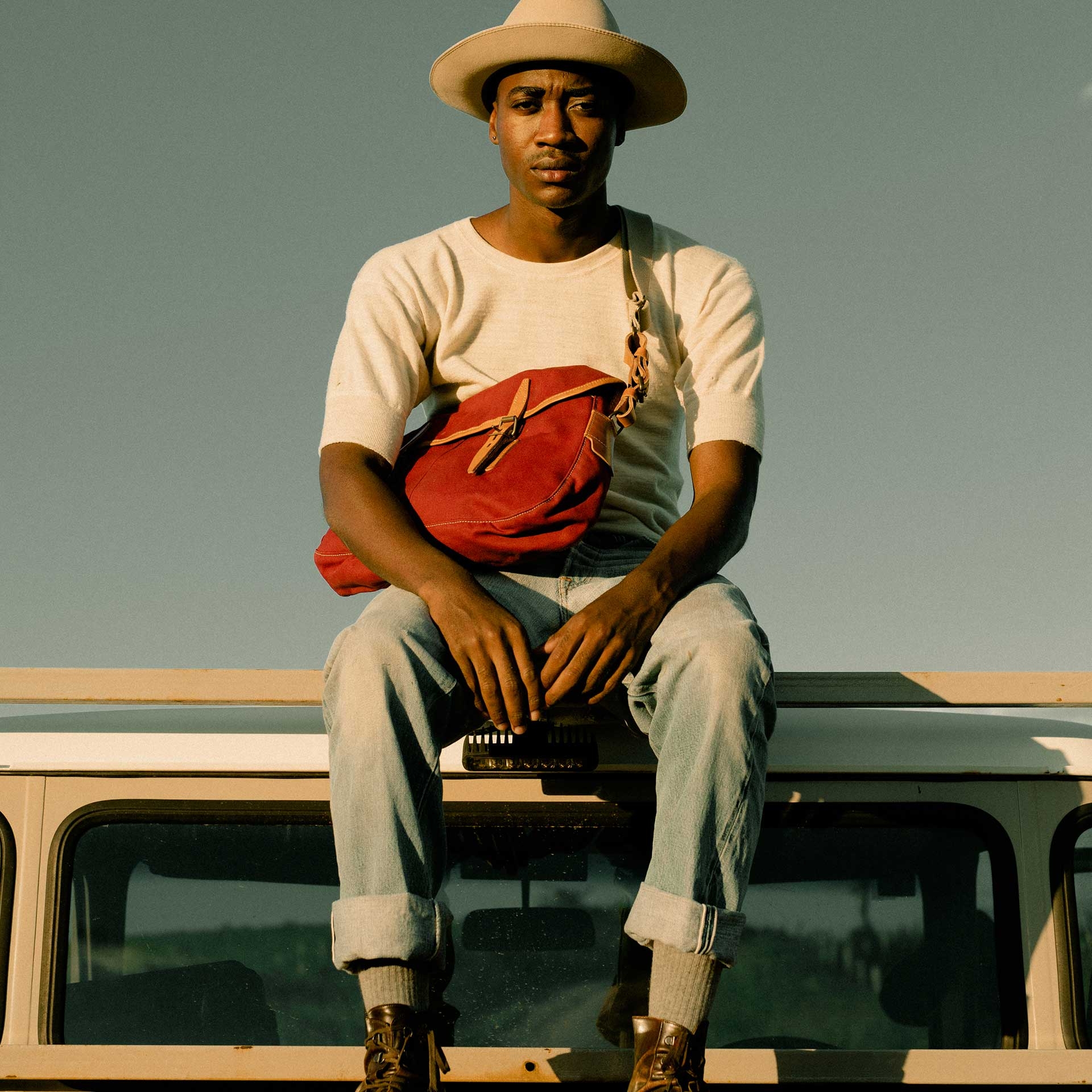 Musette des Fischers M - Kardinalrot (image n°6)