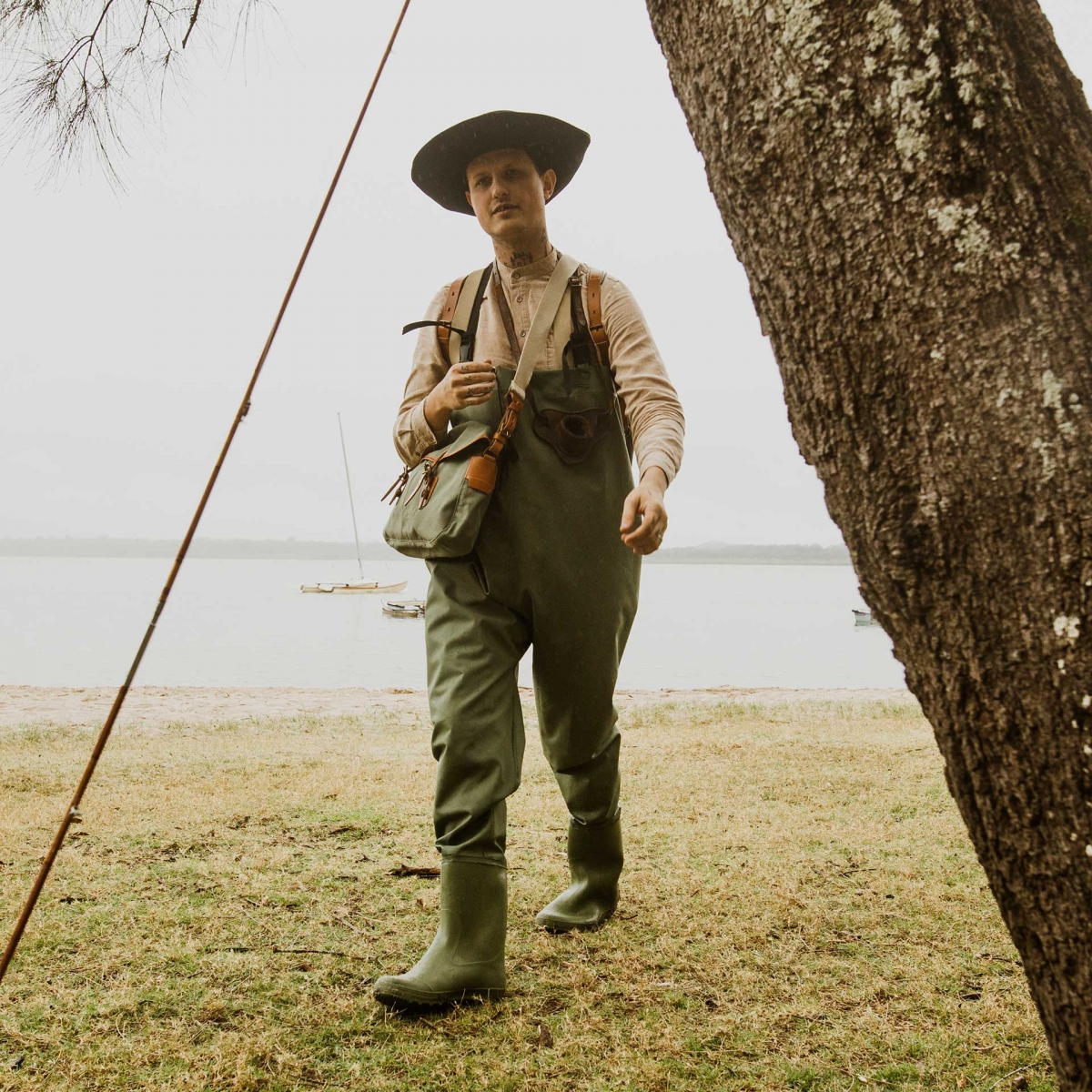 Musette du Pêcheur S - Flechtengrün (image n°7)