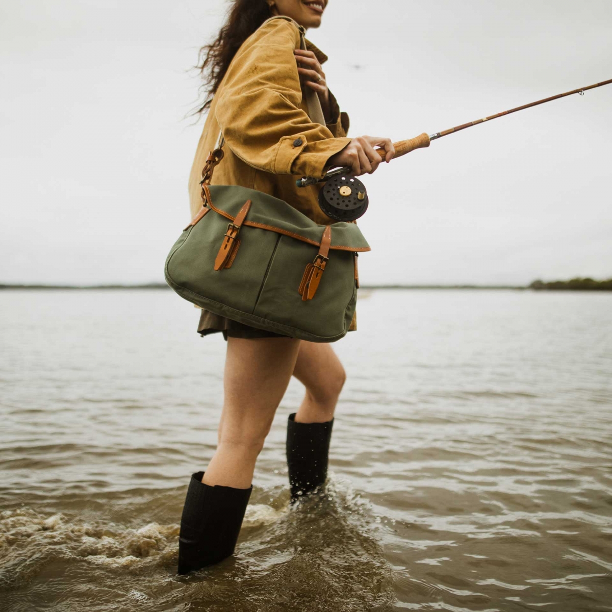 Musette des Fischers M - Flechtengrün (image n°6)