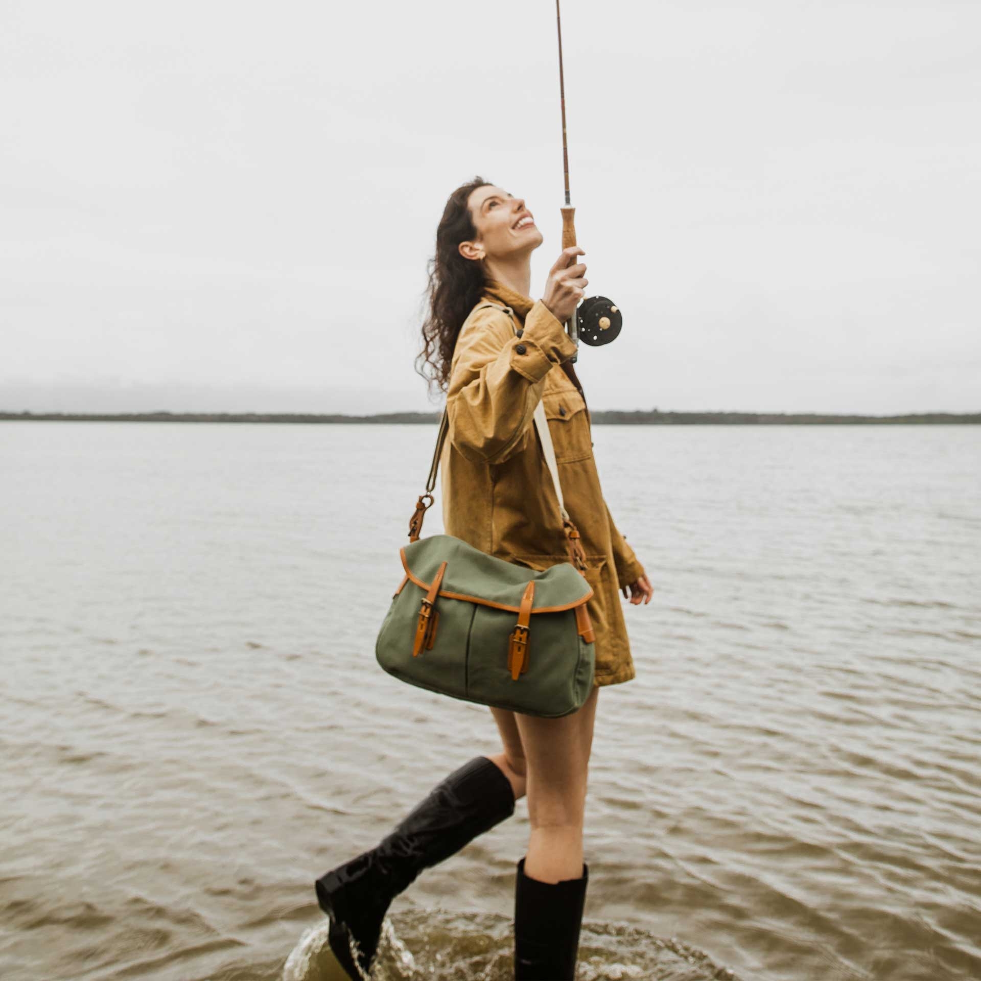 Musette des Fischers M - Flechtengrün (image n°7)