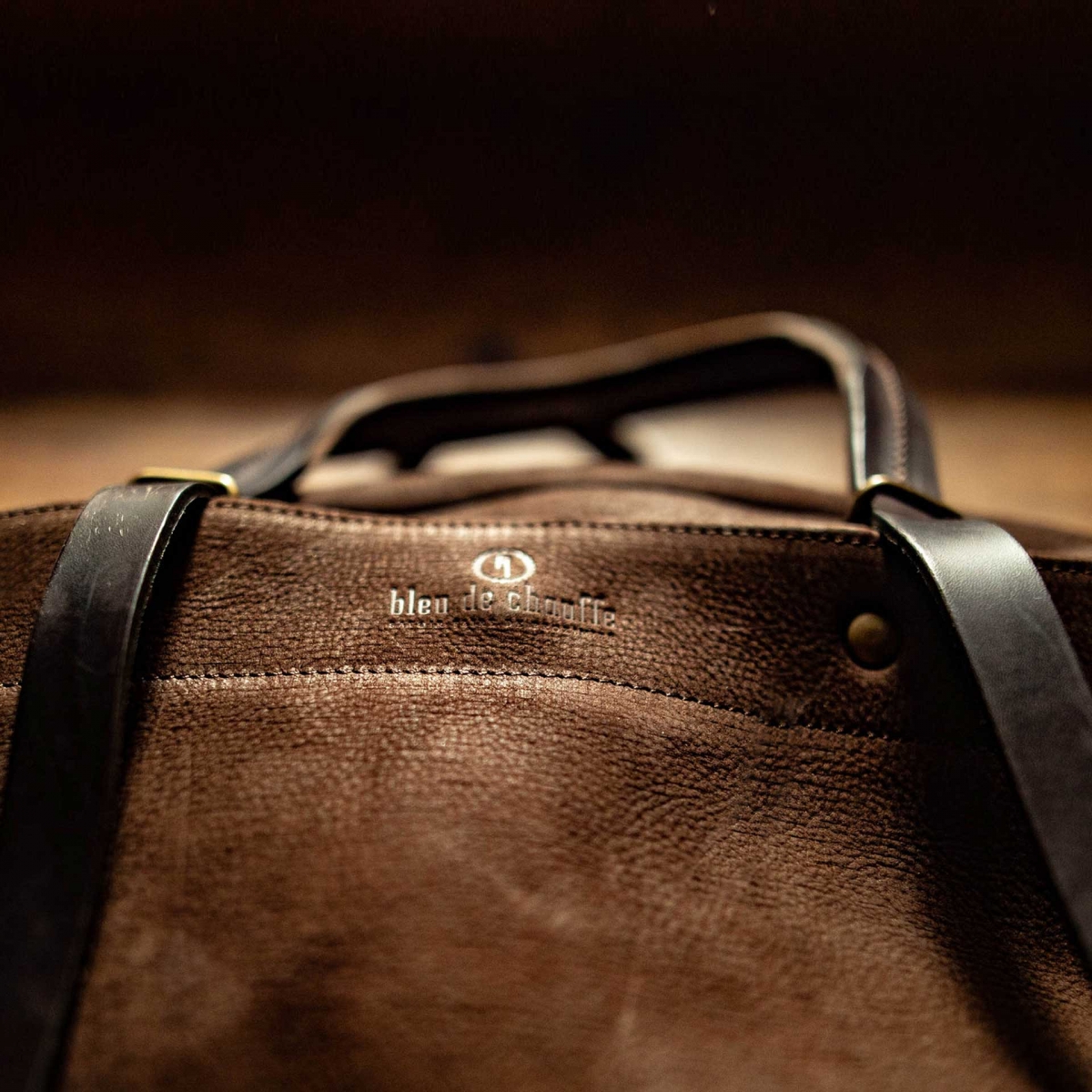 Report Business bag - Coffee / Waxed Leather (image n°8)