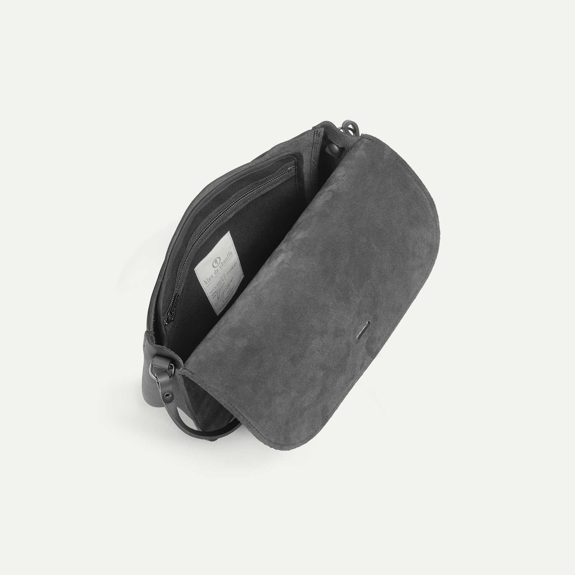 Sac postier Pastel - Noir (image n°4)