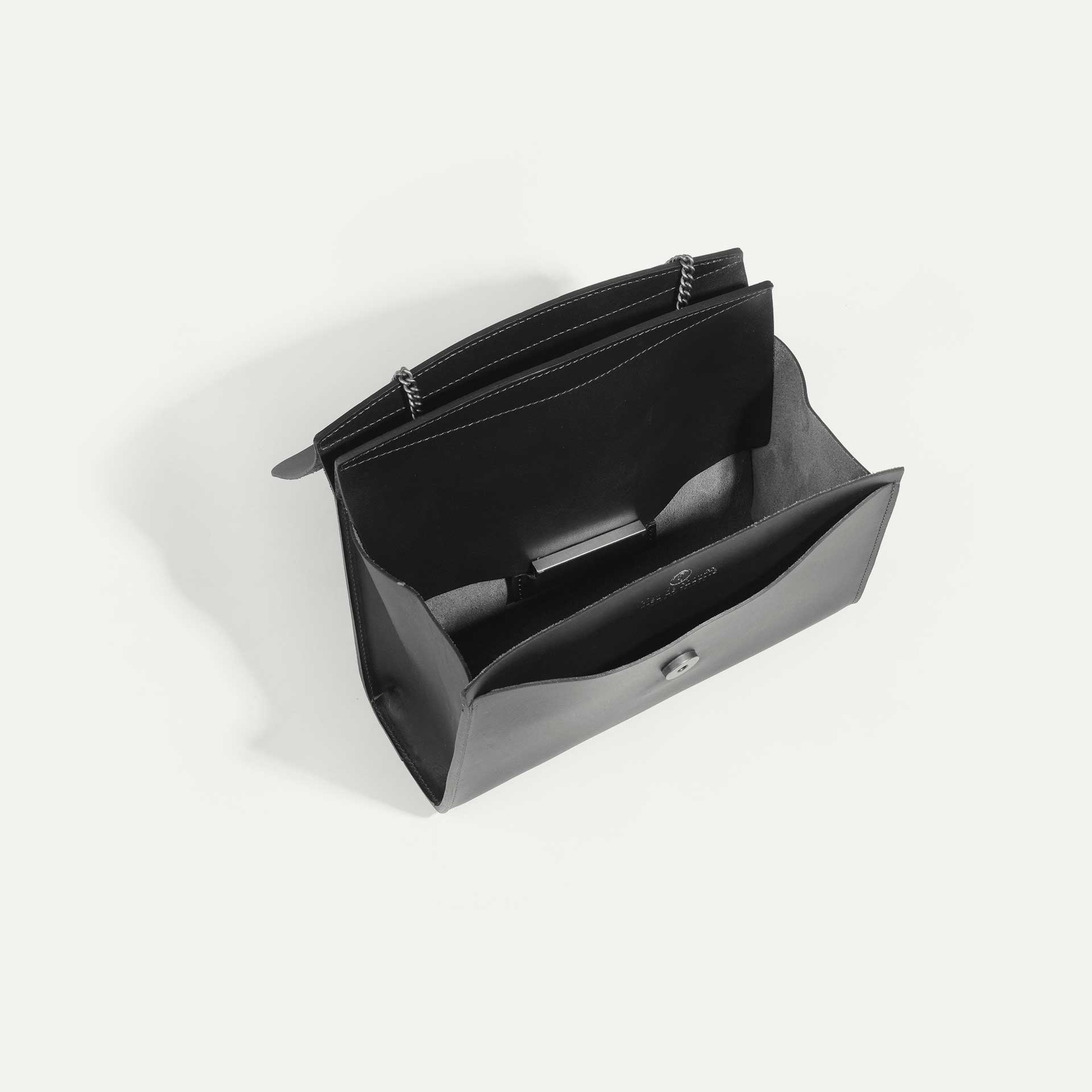 Origami S clutch bag - Black (image n°4)