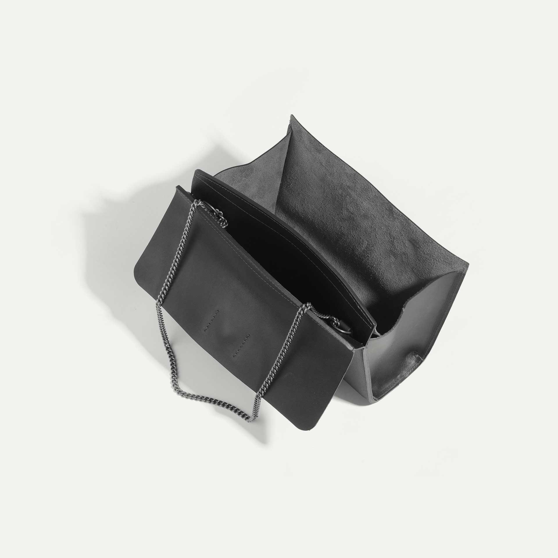 Origami S clutch bag - Black (image n°5)