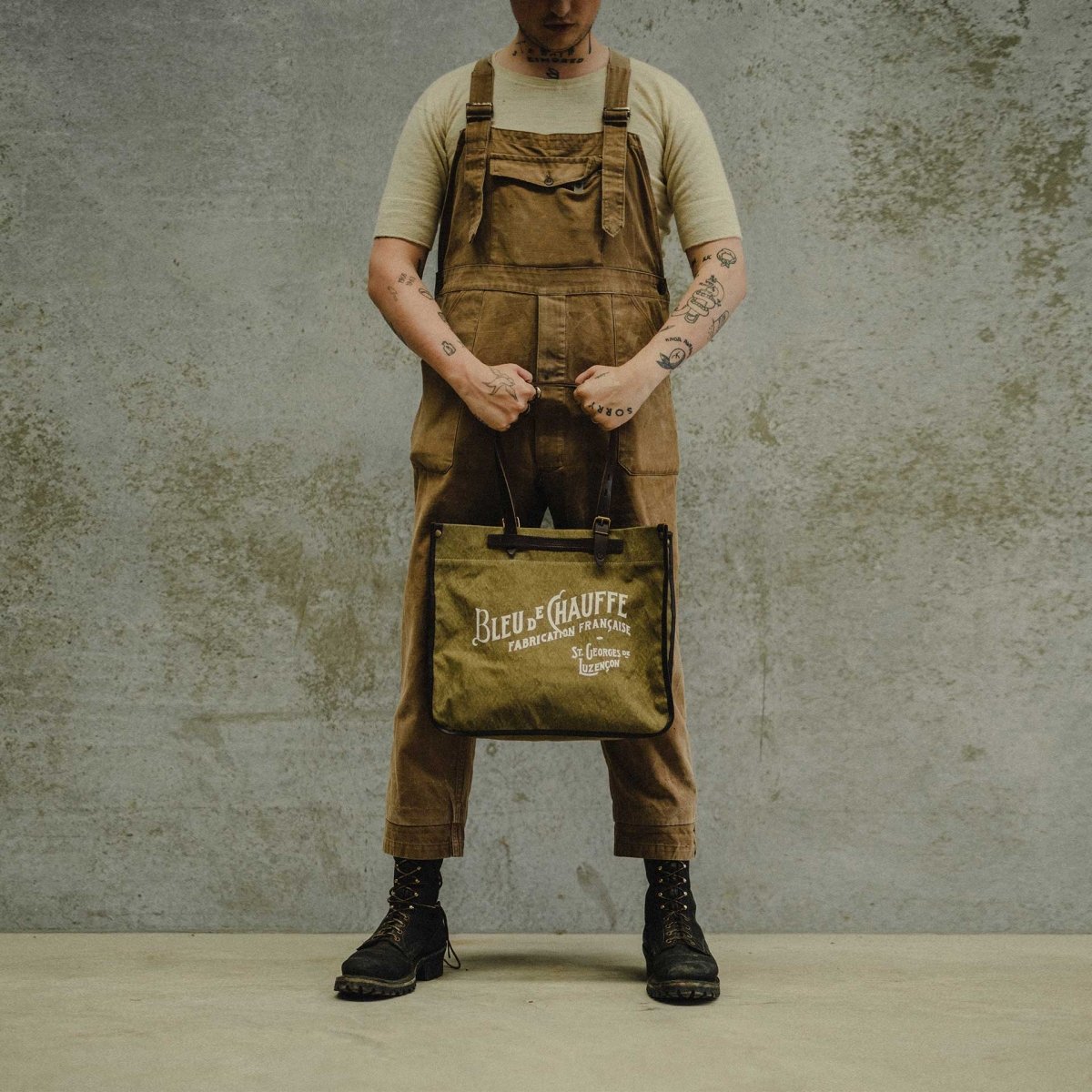 BAZAR tote - Khaki US Stonewashed (image n°7)