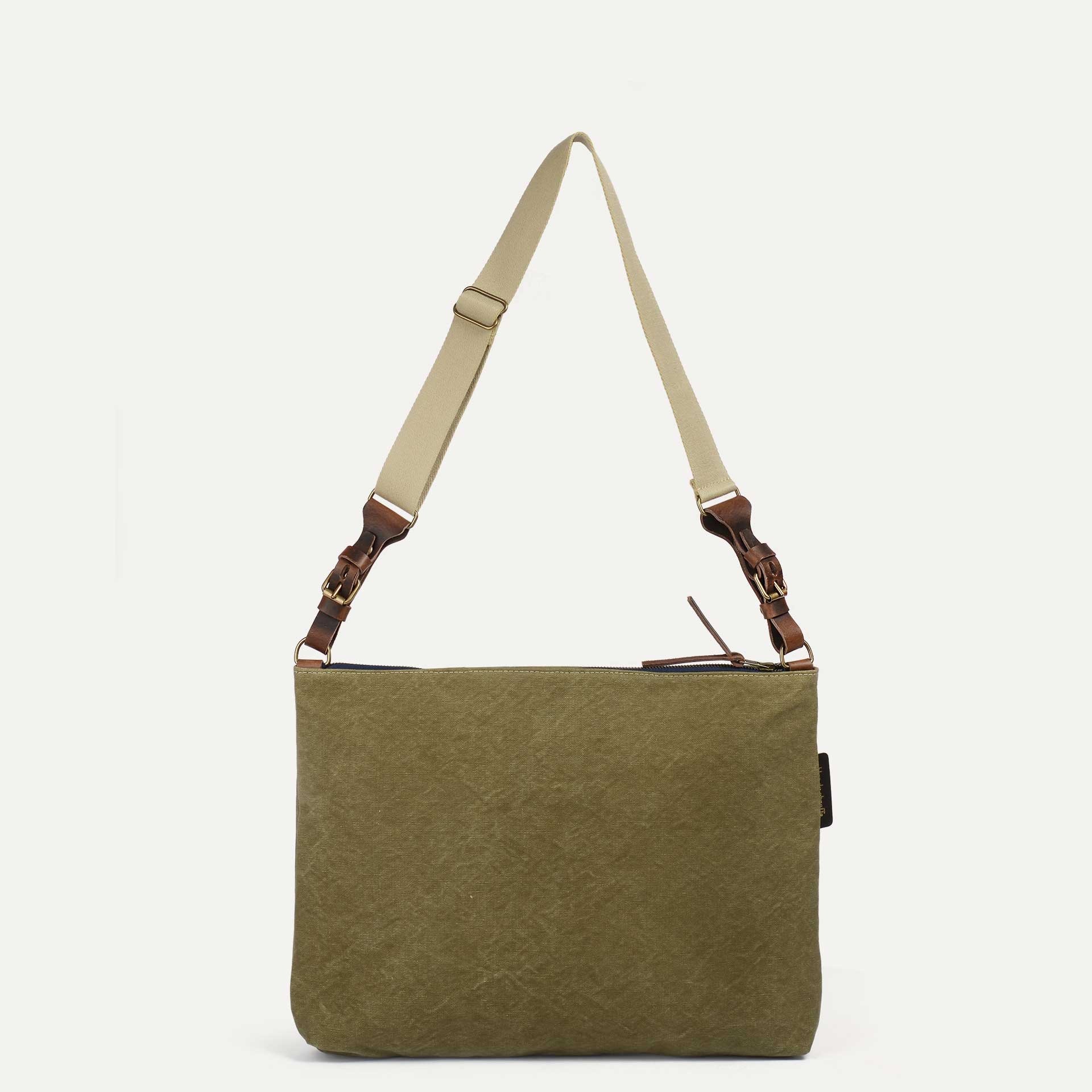 Baskia Messenger Bag - Khaki US Stonewashed (image n°3)