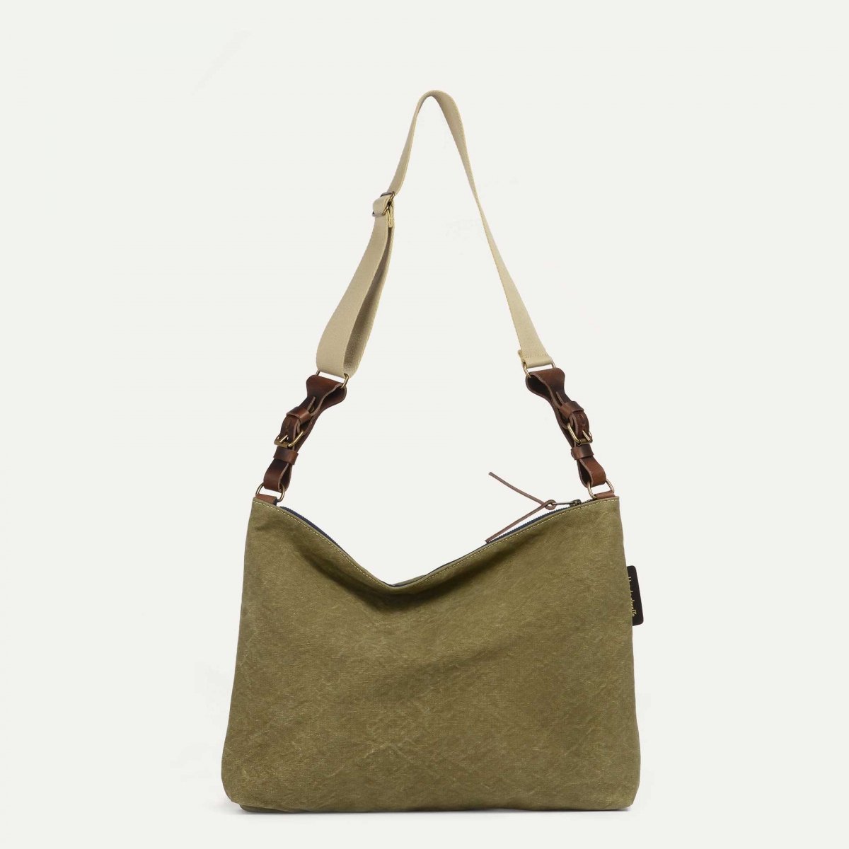 Baskia Messenger Bag - Khaki US Stonewashed (image n°2)