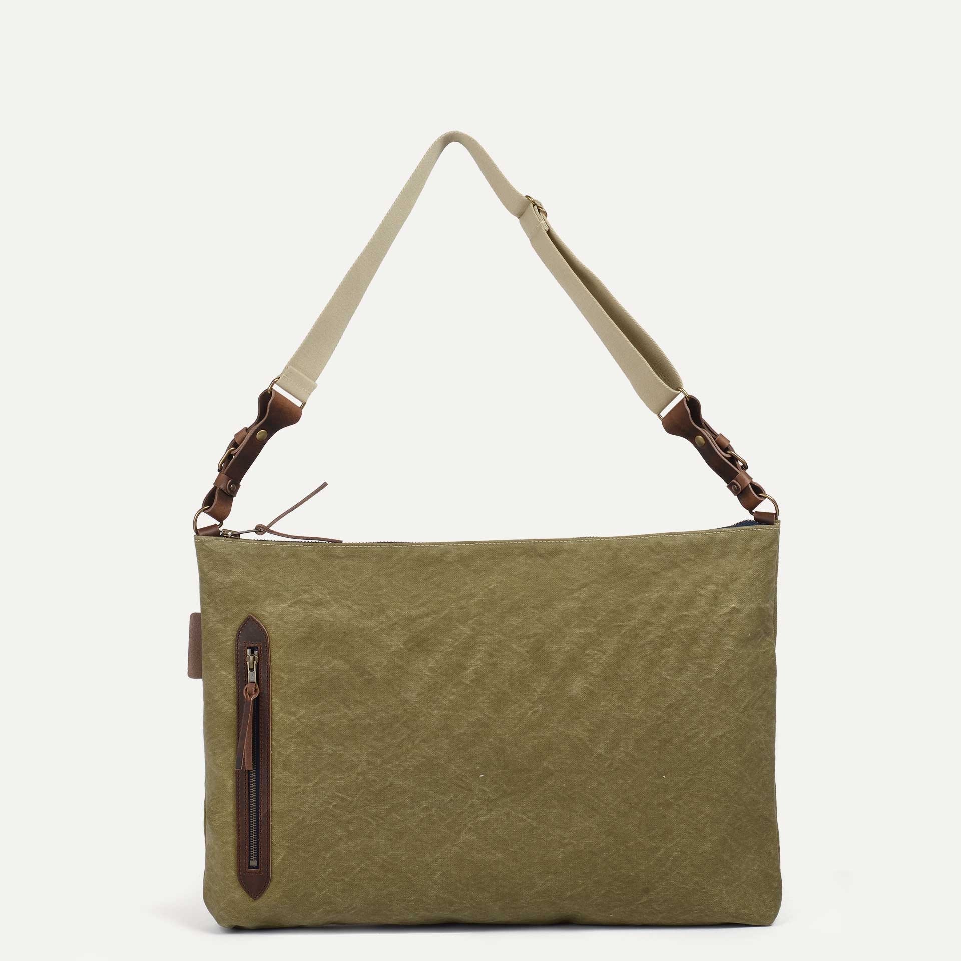 Baston2 Messenger Bag - Khaki US Stonewashed (image n°2)