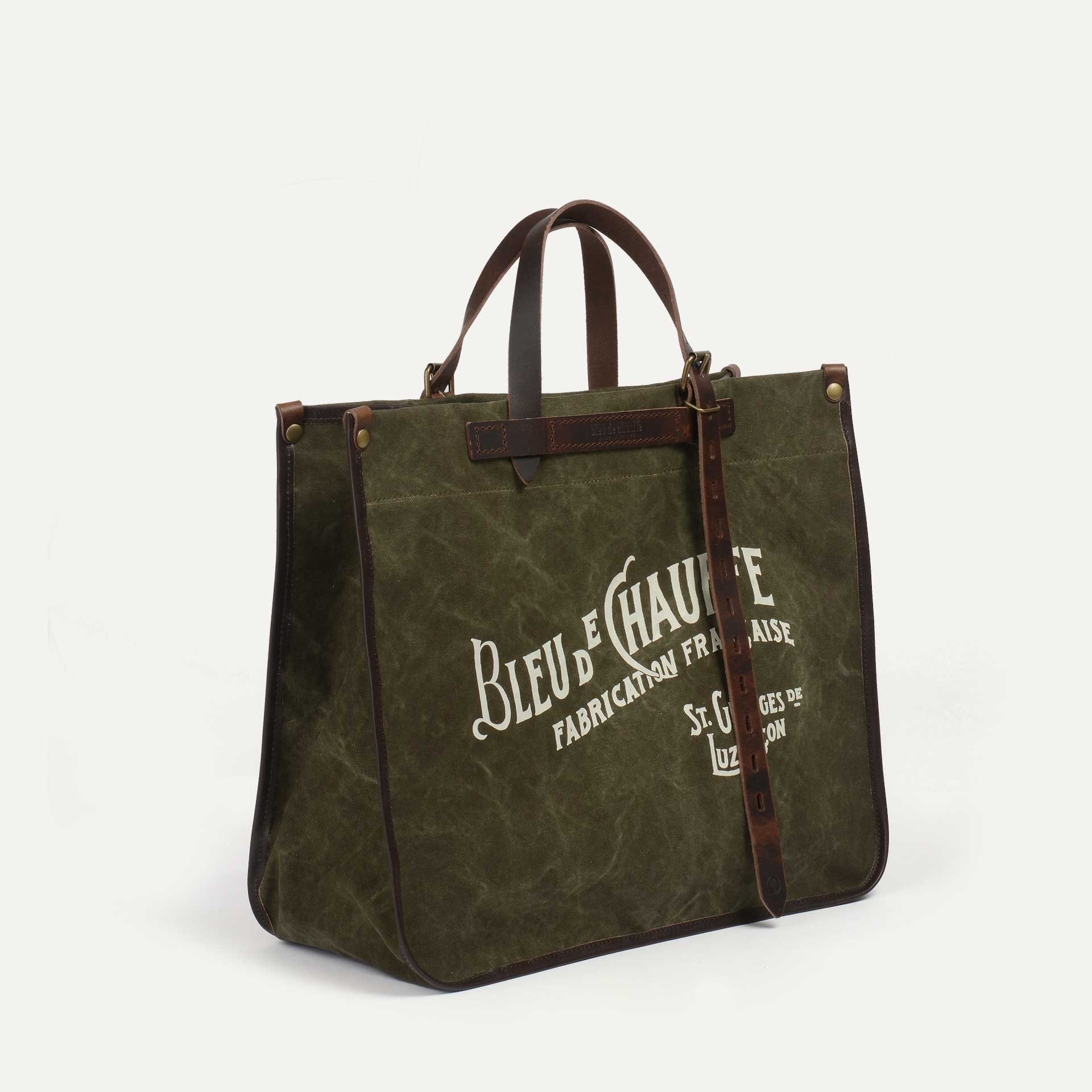 BAZAR tote - Dark Khaki stonewashed (image n°4)