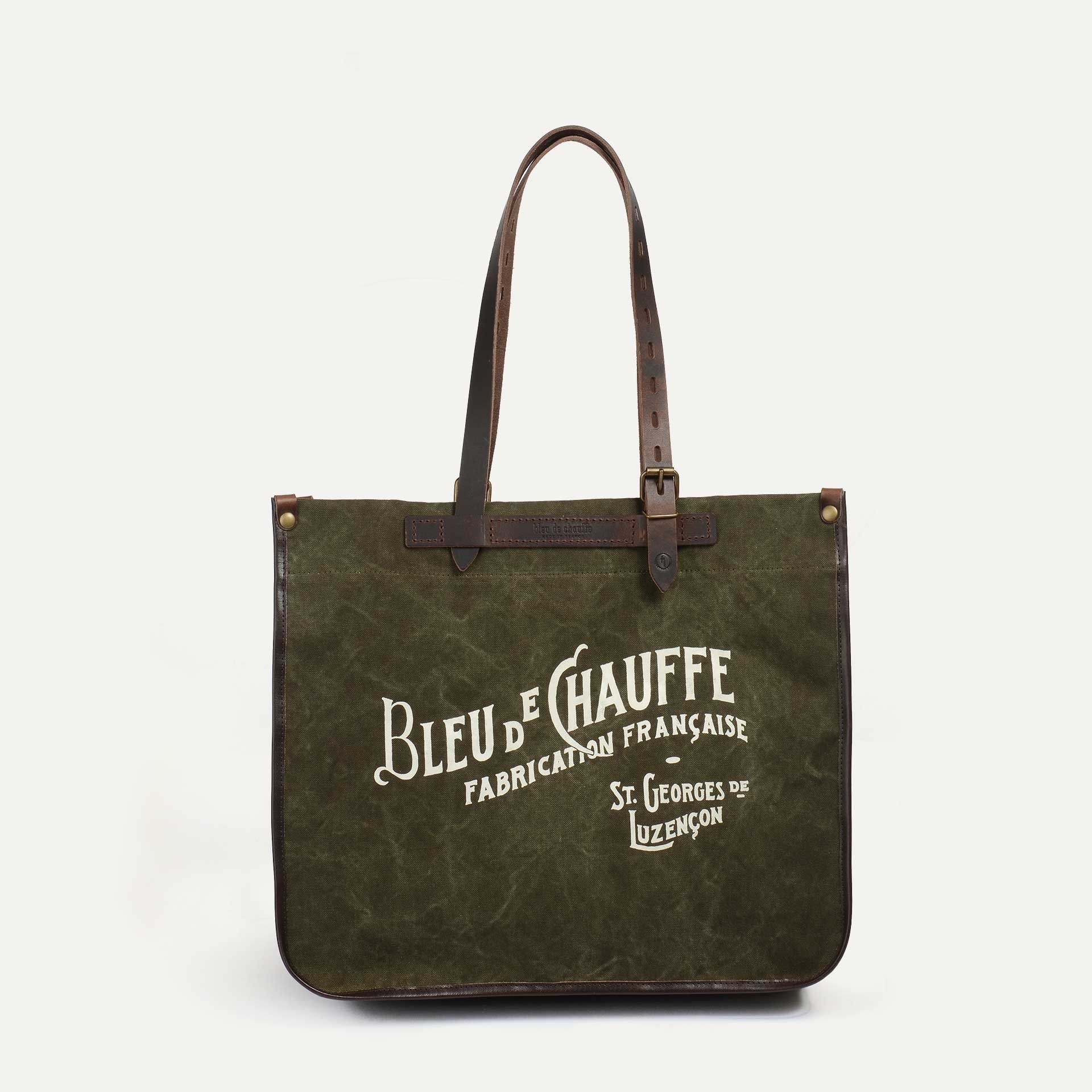 BAZAR tote - Dark Khaki stonewashed (image n°2)