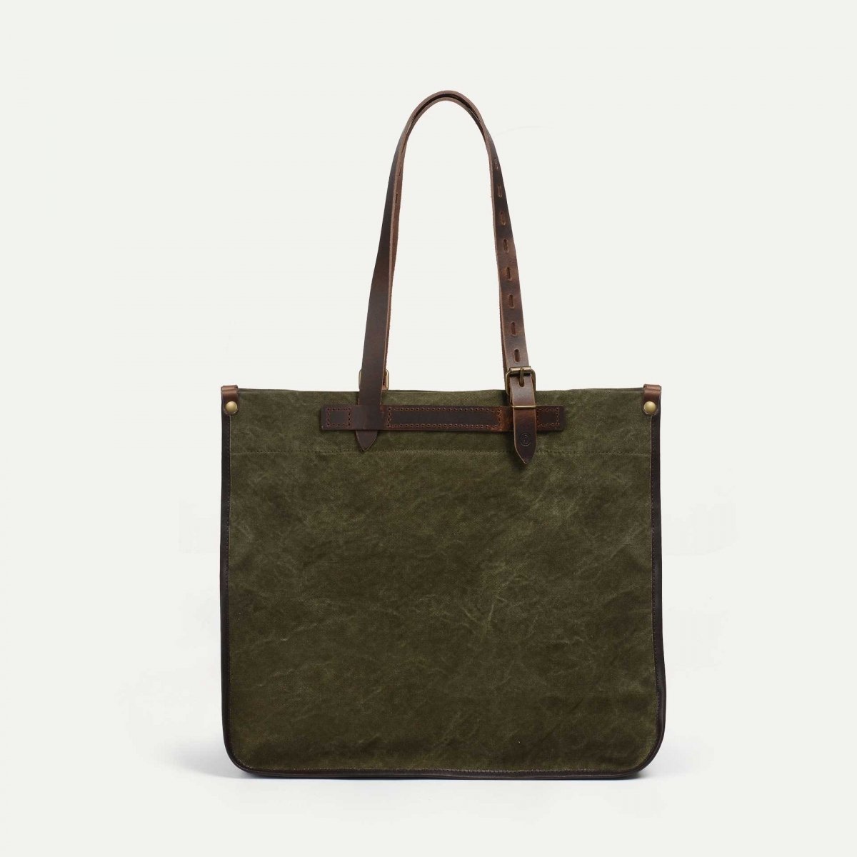 Cabas BAZAR - Kaki Foncé stonewashed (image n°3)