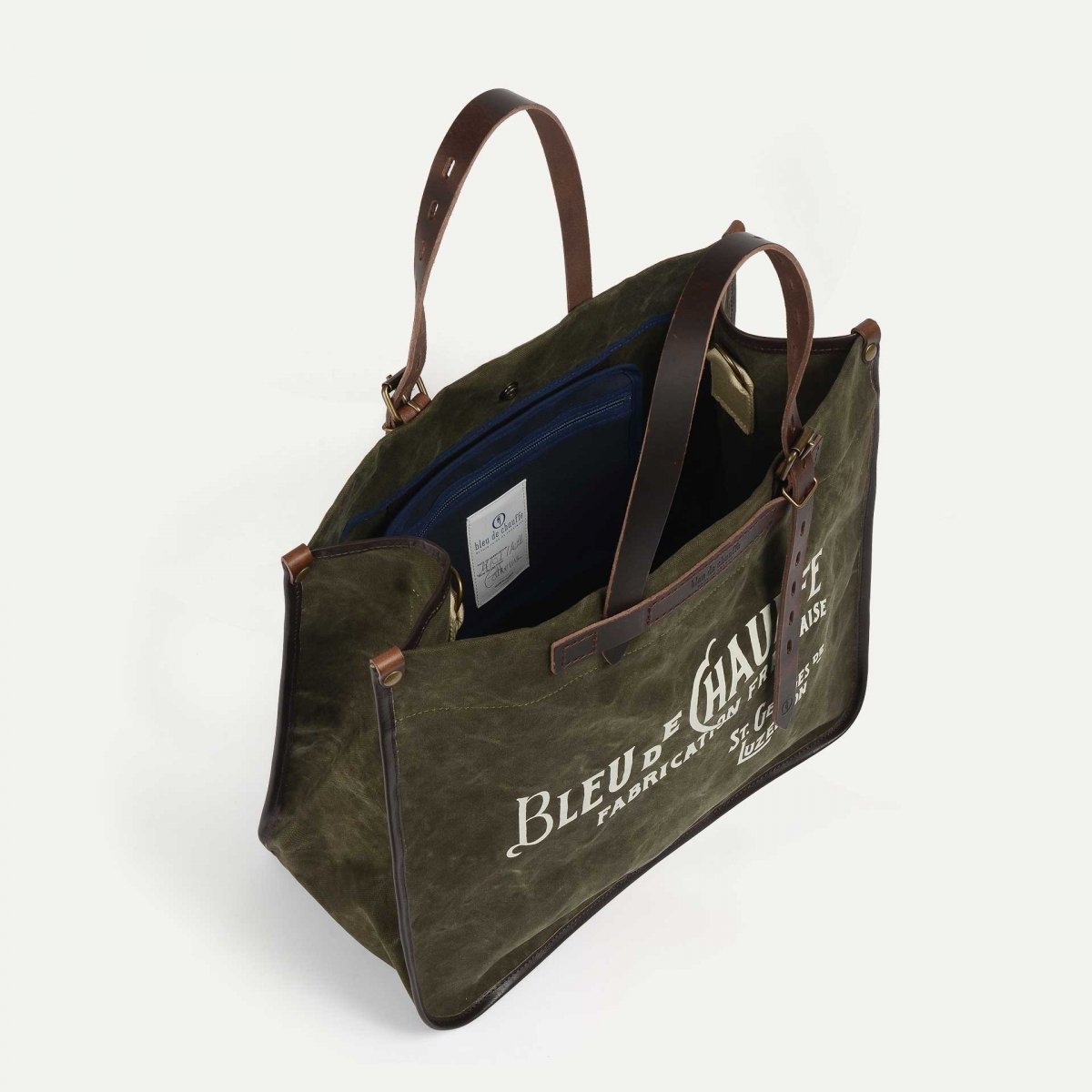 Cabas BAZAR - Kaki Foncé stonewashed (image n°5)