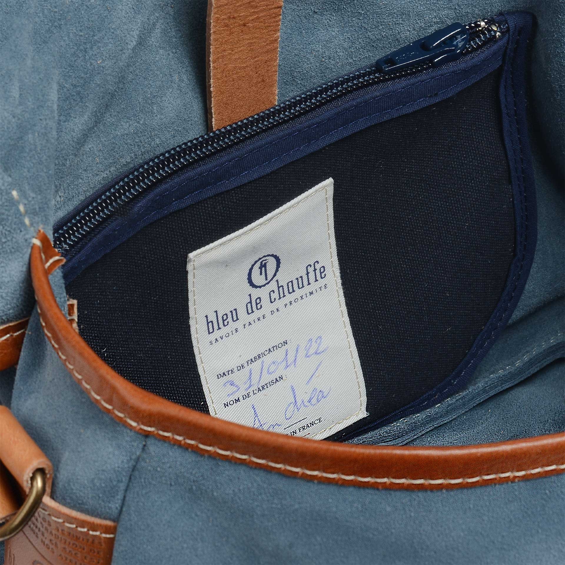 Fisherman's Musette XS / Suede - Jeans (image n°5)