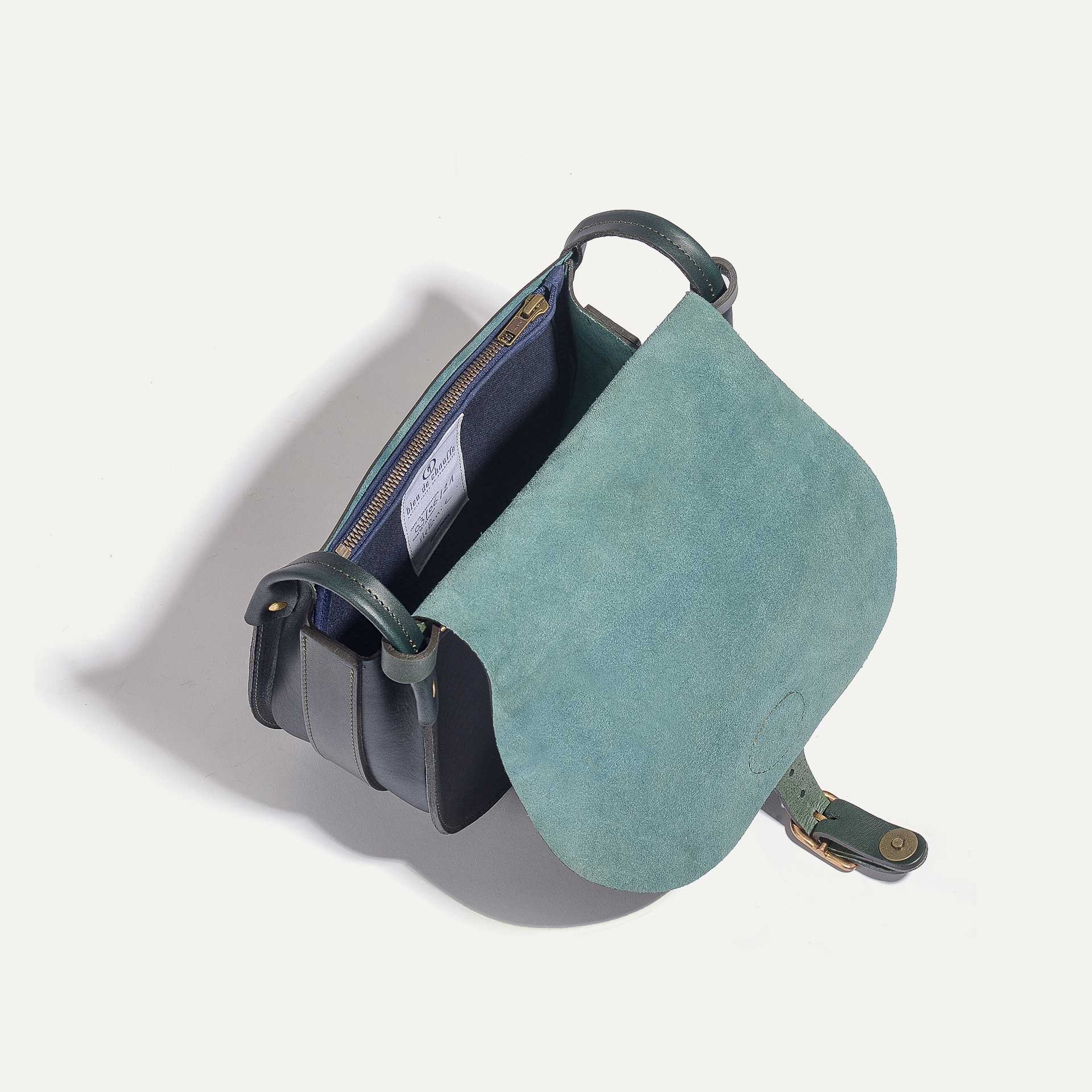 Diane L Gibecière bag - Peacock blue (image n°4)