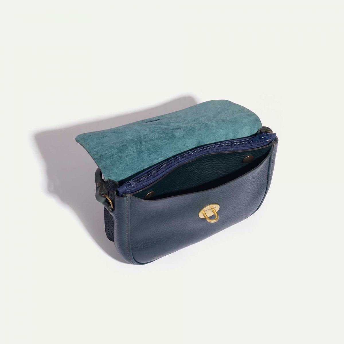 Pastis handbag - Peacock blue (image n°5)