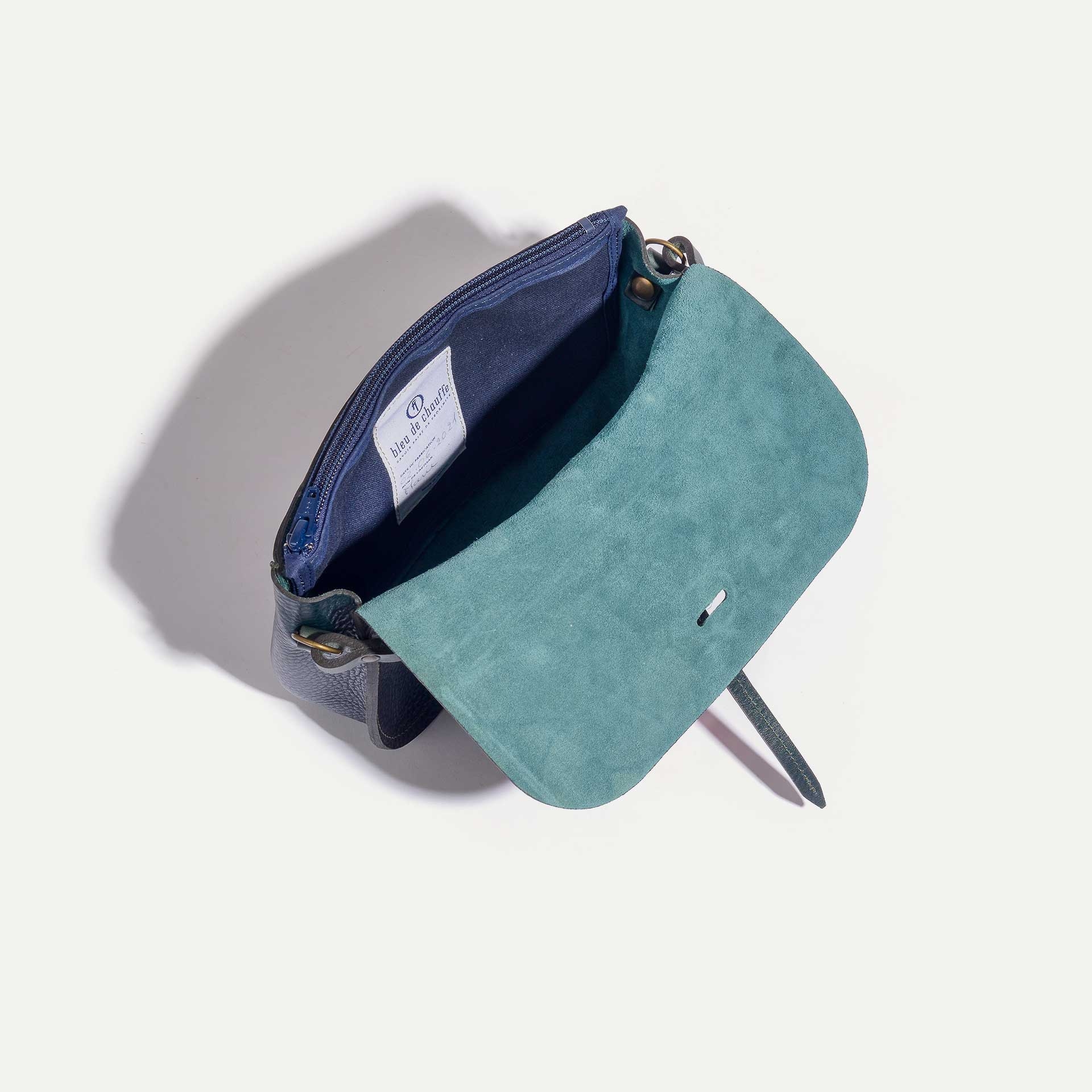 Pastis handbag - Peacock blue (image n°4)