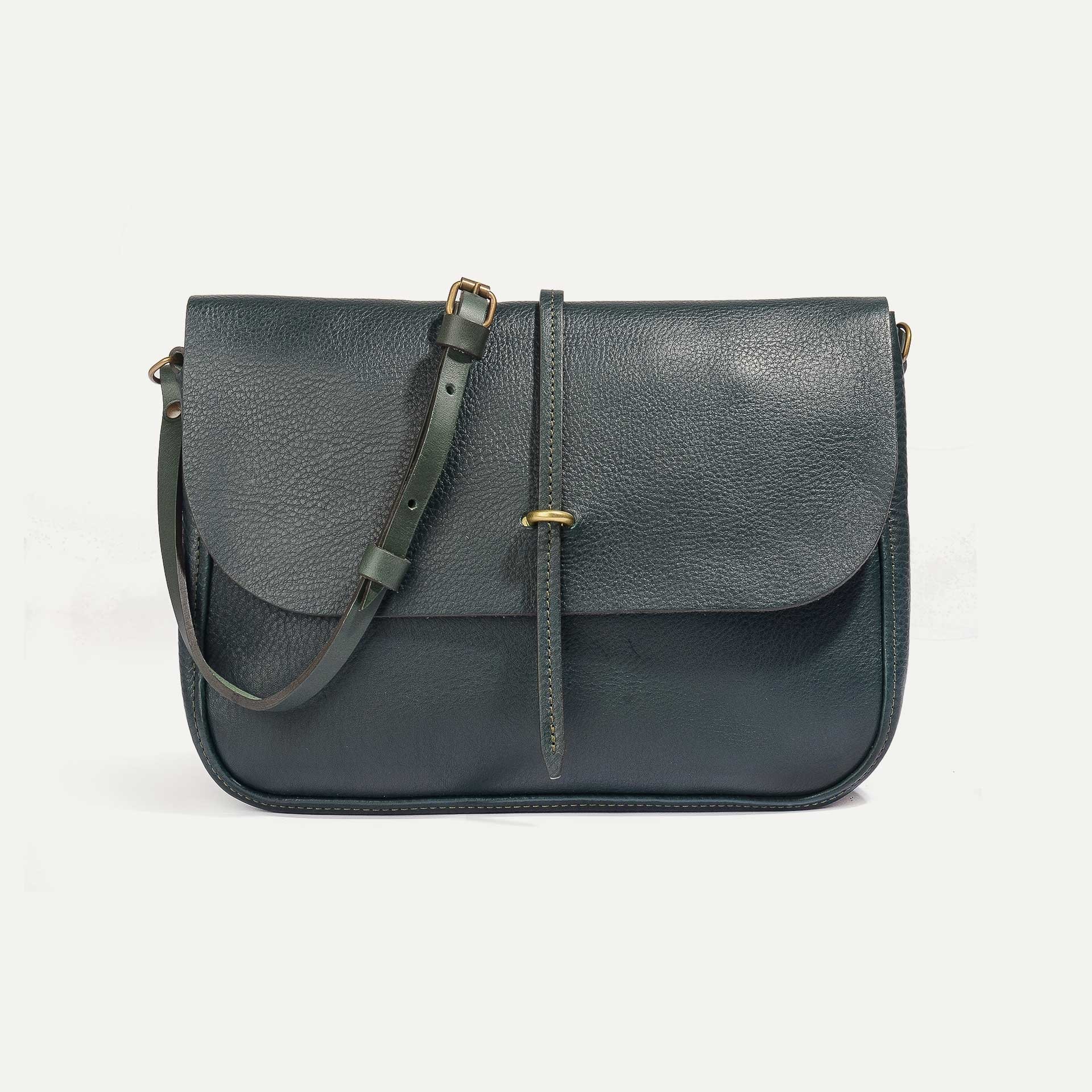 Pastel handbag -  peacock blue (image n°1)