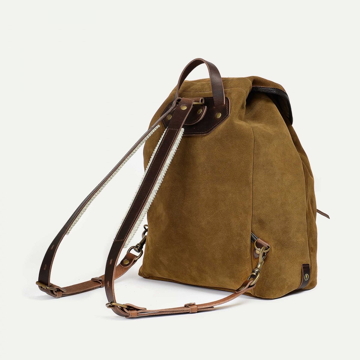 Camp backpack / Suede - Tobacco (image n°3)