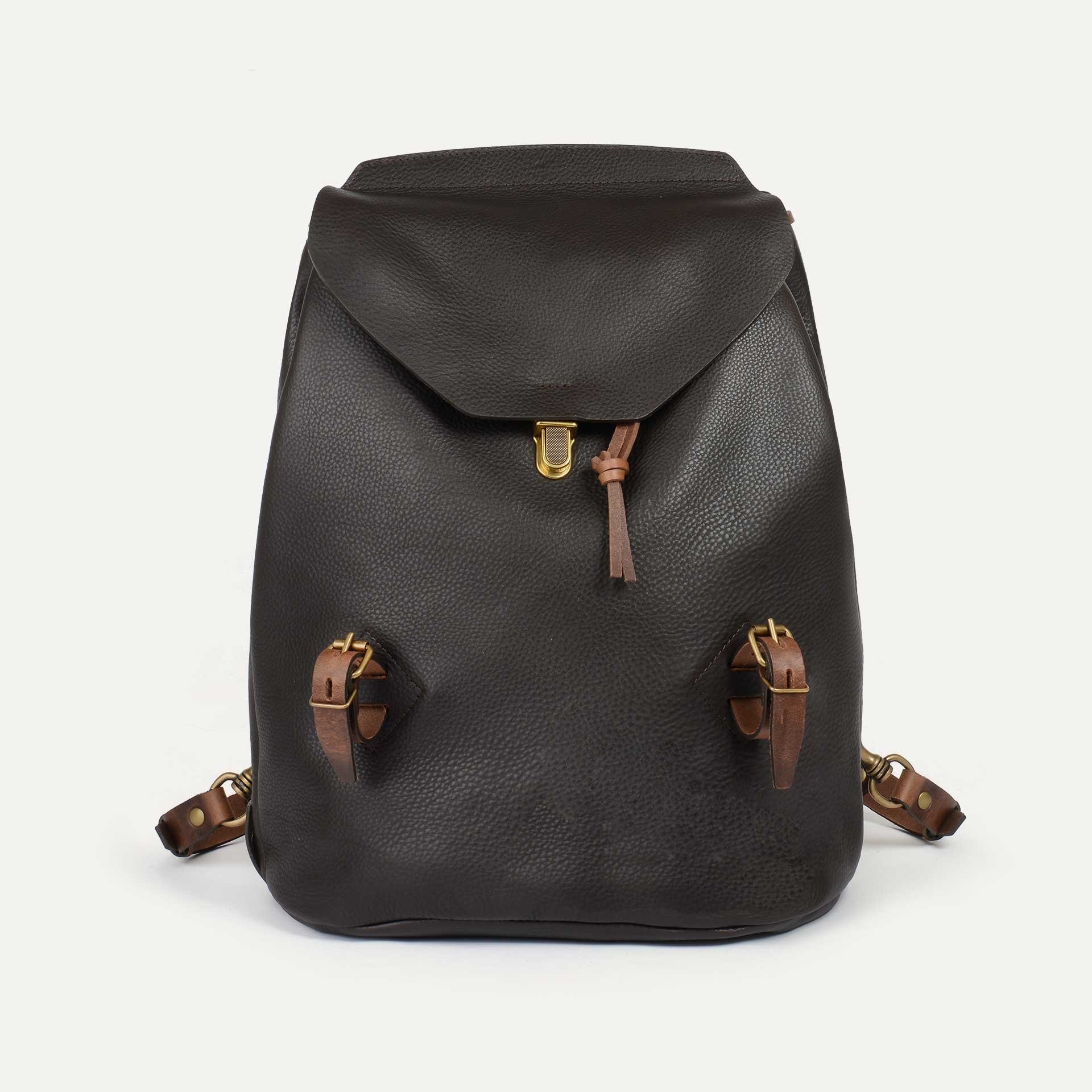 Zibeline Backpack - Dark Brown (image n°1)