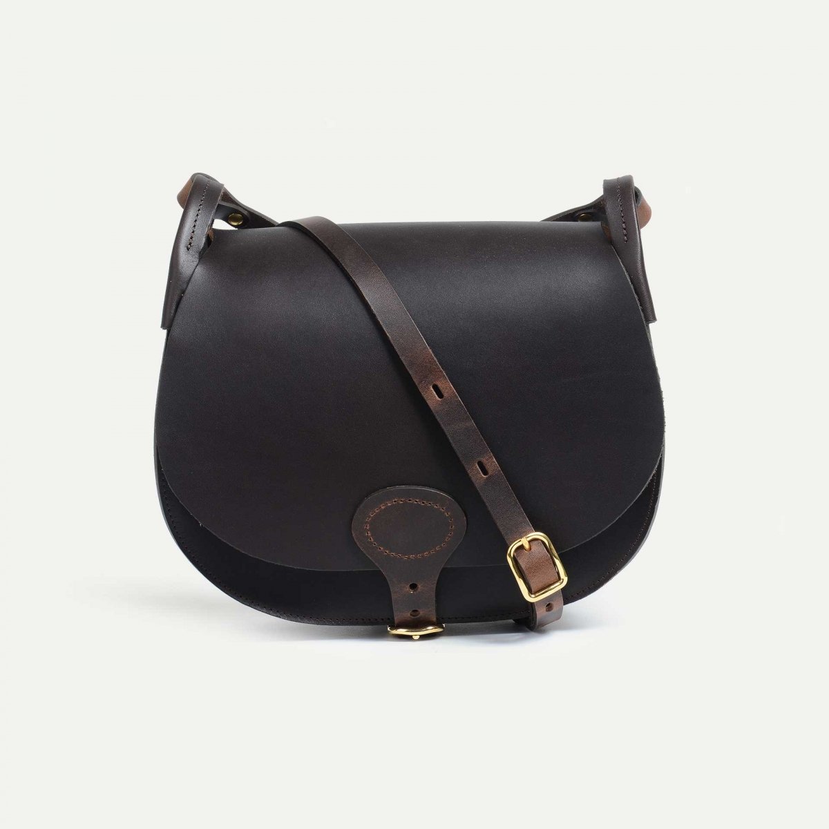 Diane L Gibecière bag - Dark Brown (image n°1)