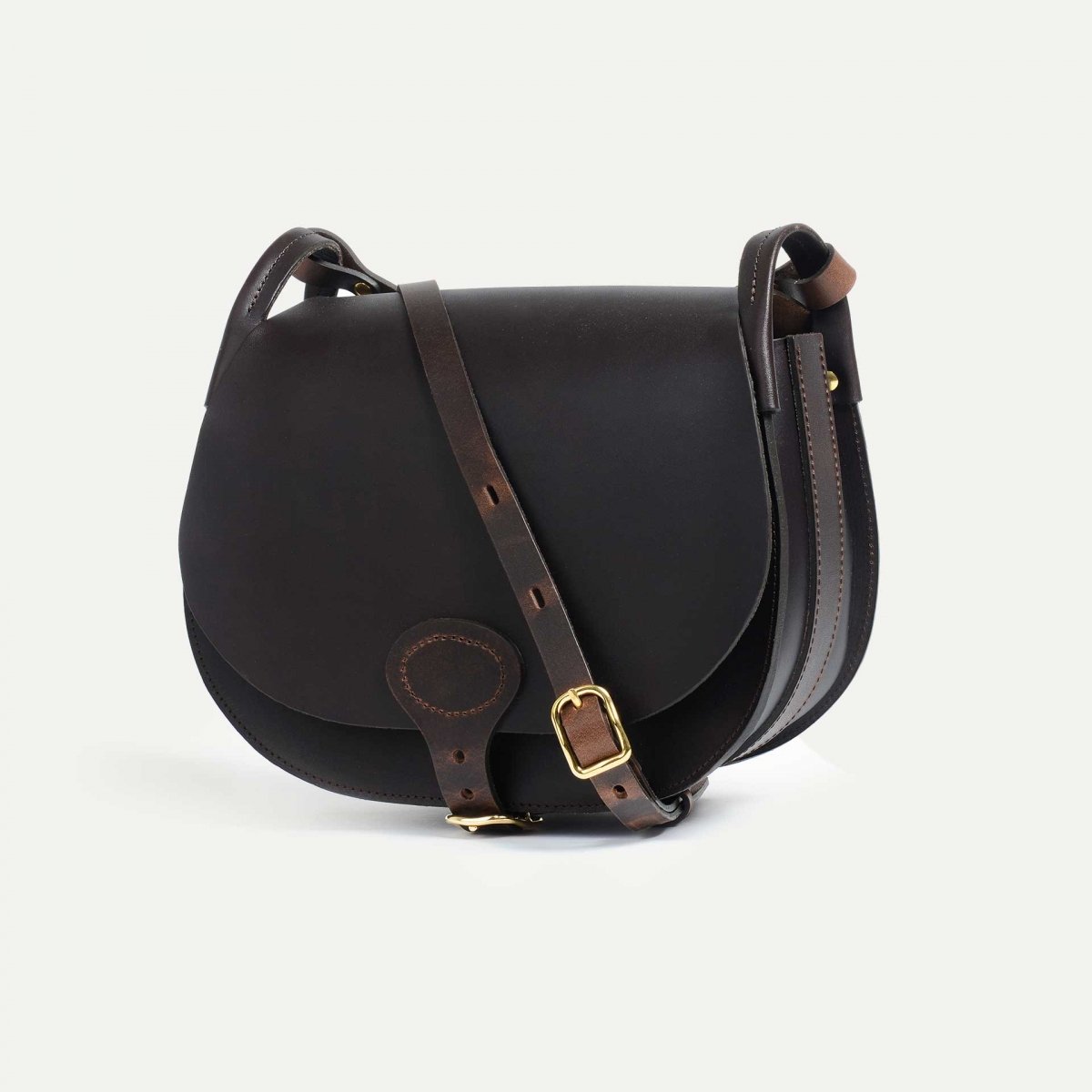 Diane L Gibecière bag - Dark Brown (image n°2)