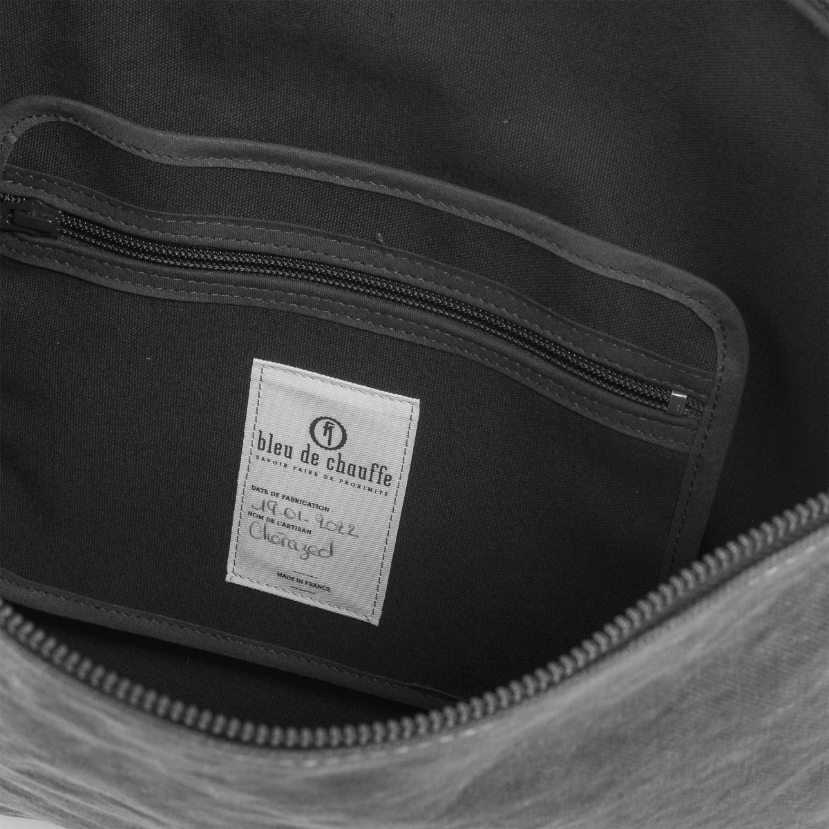 Bleu de chauffe メッセンジャーバッグ Baskia Messenger Bag - Anthracite