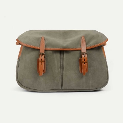 Fisherman's Musette M / Suede - Sage green