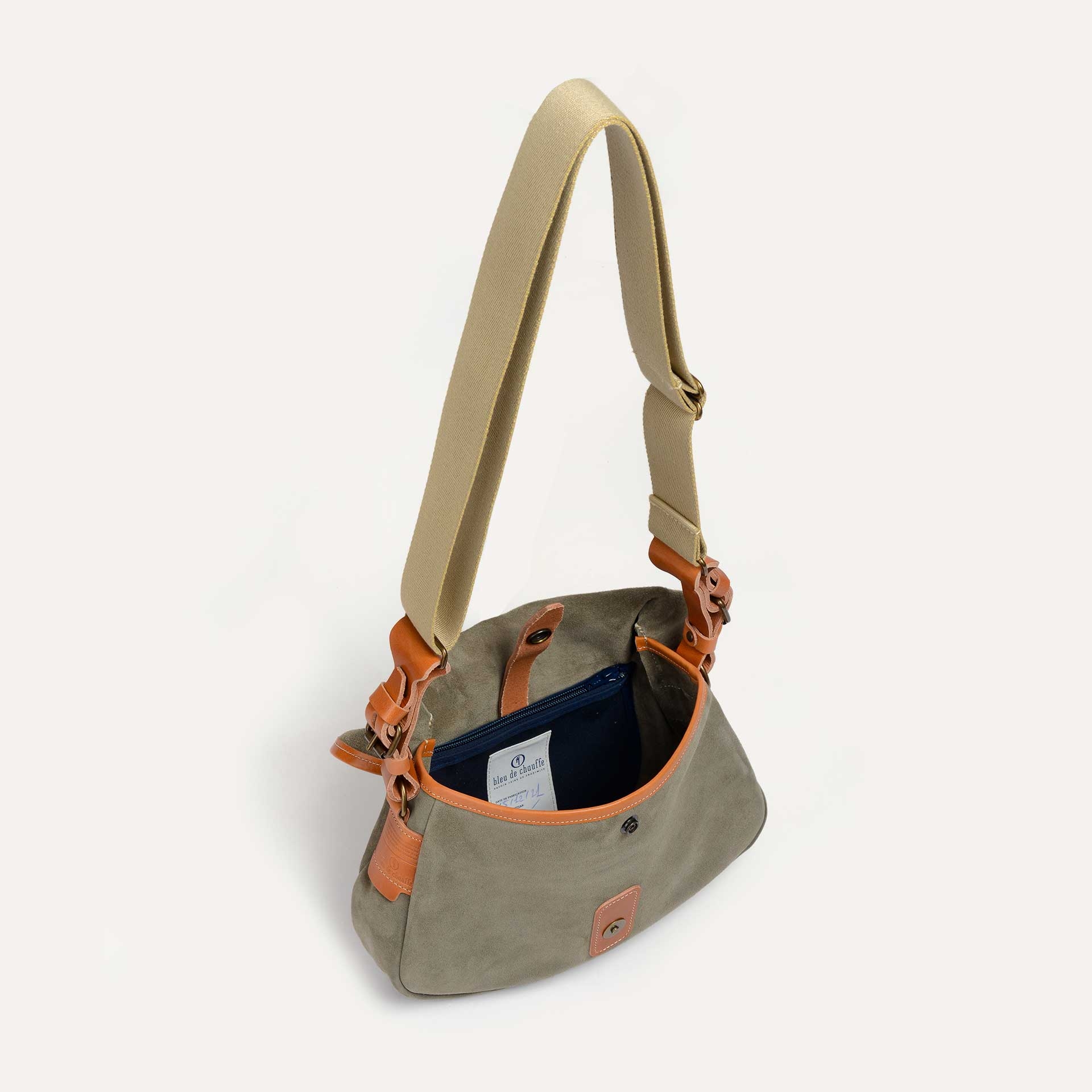Fisherman's Musette XS / Suede - Sage Green (image n°5)