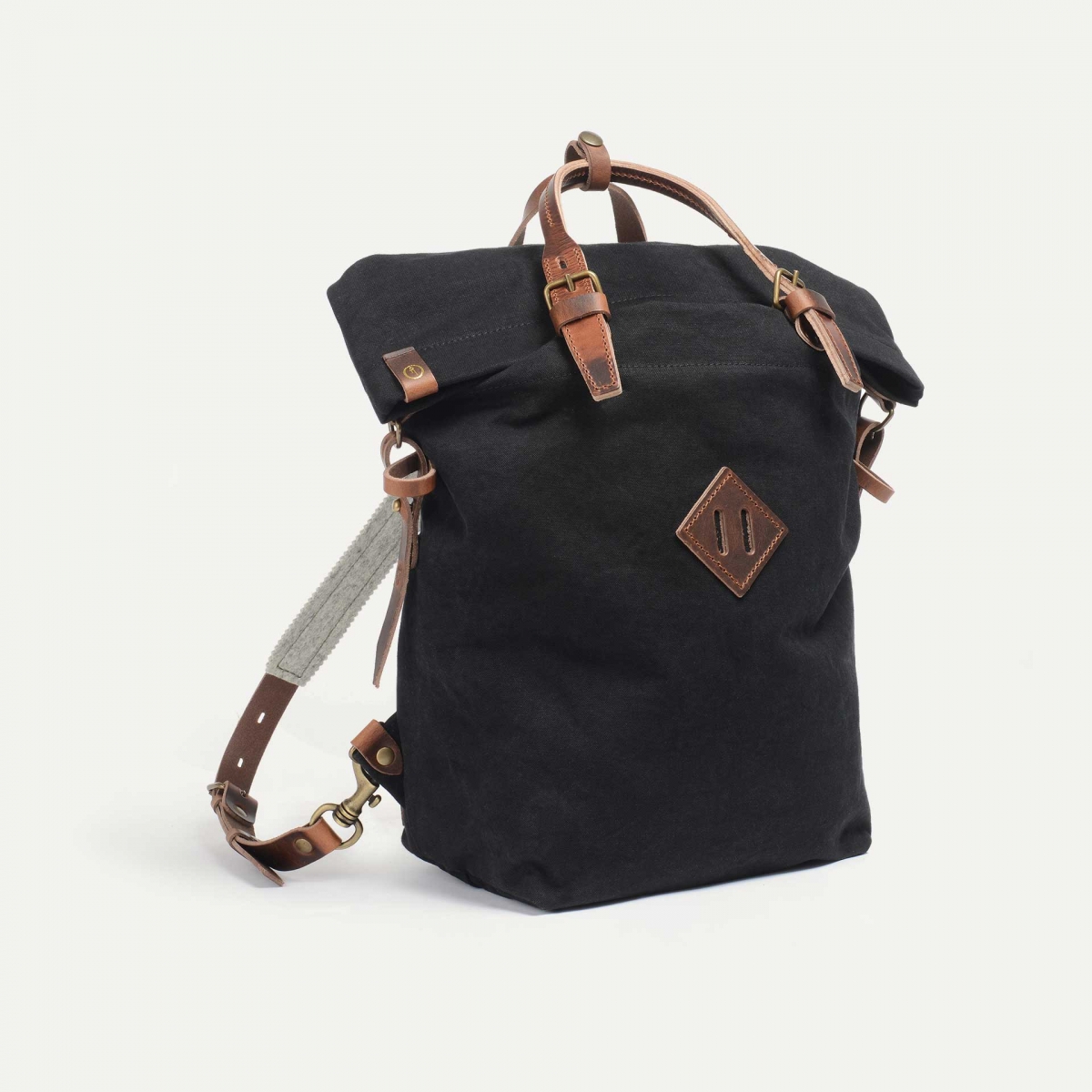 25L Woody backpack - Black stonewashed (image n°2)
