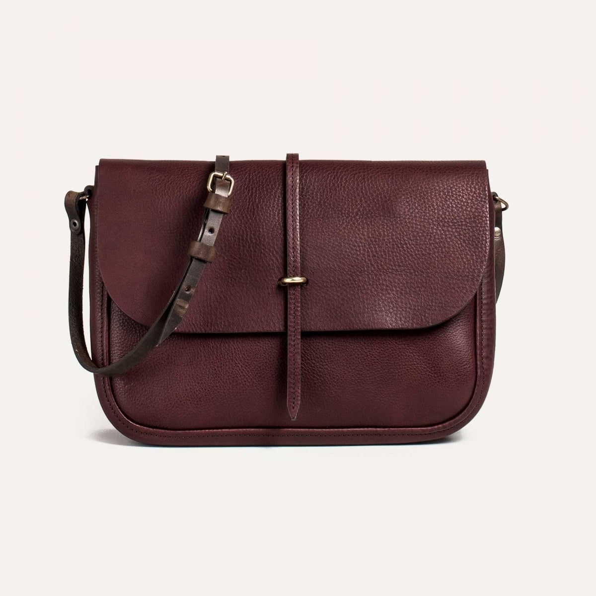 Sac postier Pastel - Tourbe (image n°1)