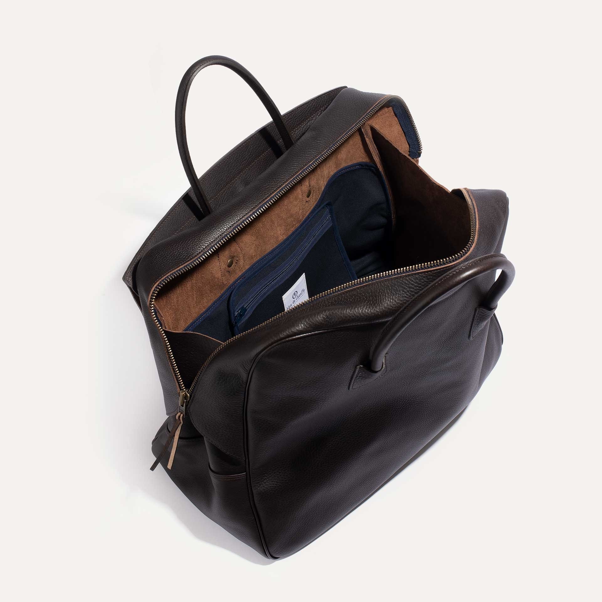 Zoom Travel bag - Dark Brown (image n°4)