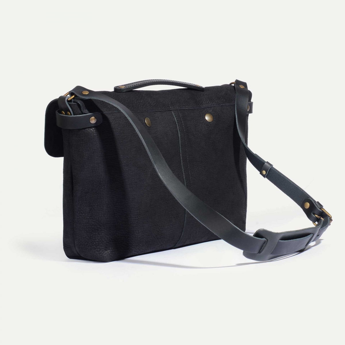 Sac besace Lucien - Charbon (image n°3)